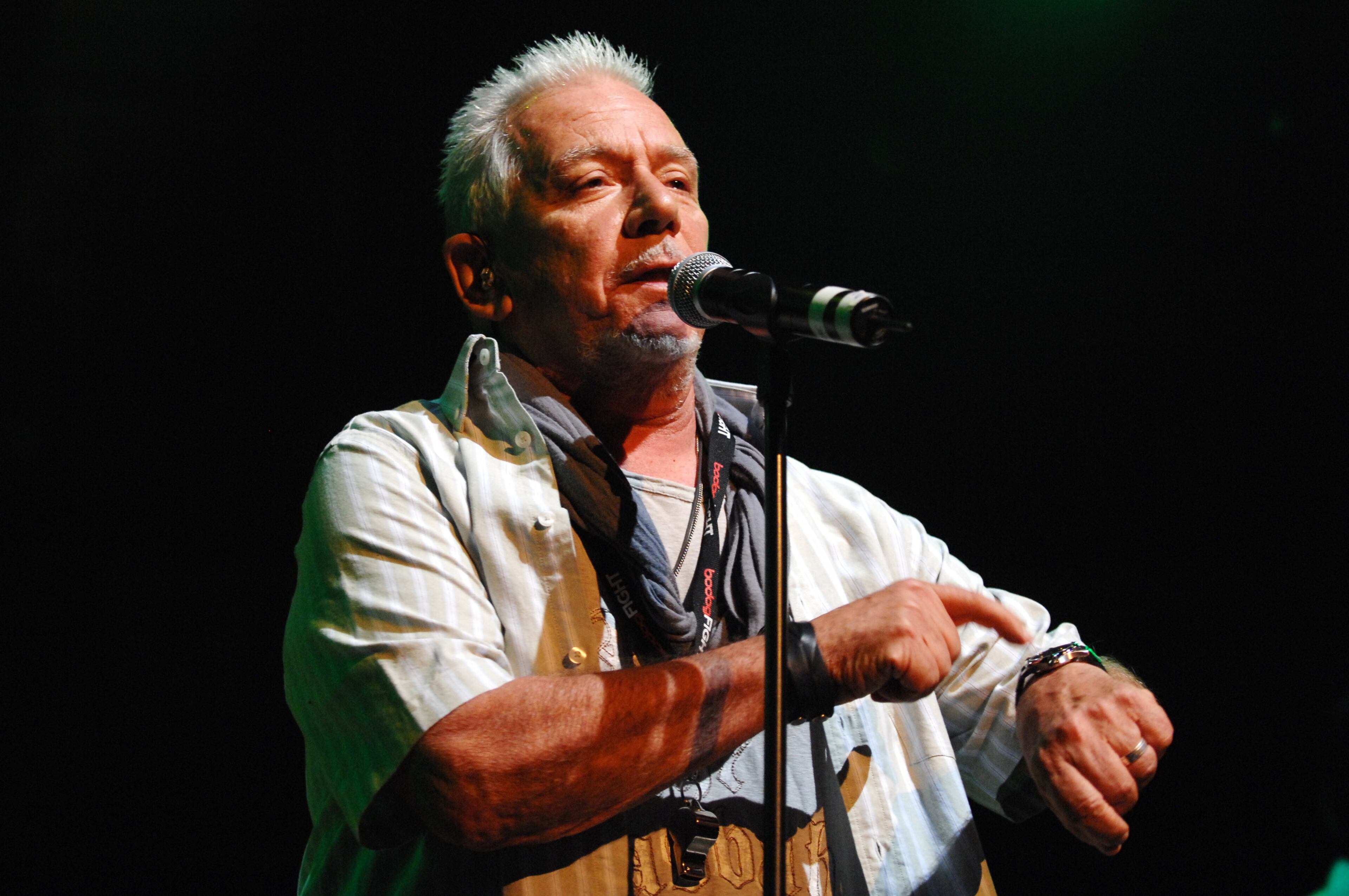 The funk group fronted by Eric Burdon and known for hits including "Spill Wine," was nominated for induction into the Rock and Roll Hall of Fame for the second time. (Photo by Samir Hussein/Getty Images)