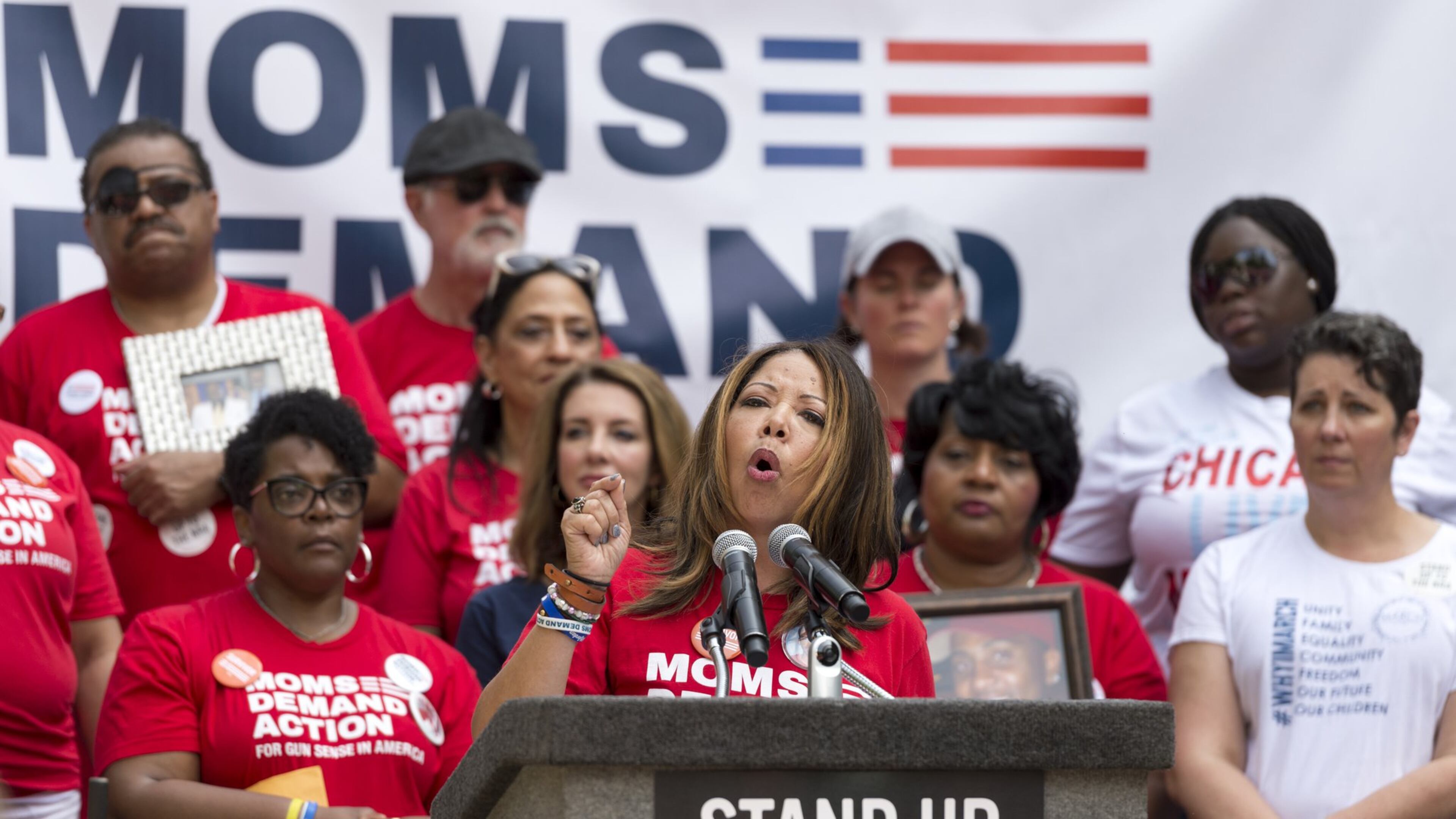 U.S. Rep. Lucy McBath, D-Marietta, is co-sponsor of a measure that would require background checks for virtually every purchase of a firearm. It could get a vote Wednesday in the U.S. House. (DAVID BARNES / DAVID.BARNES@AJC.COM)