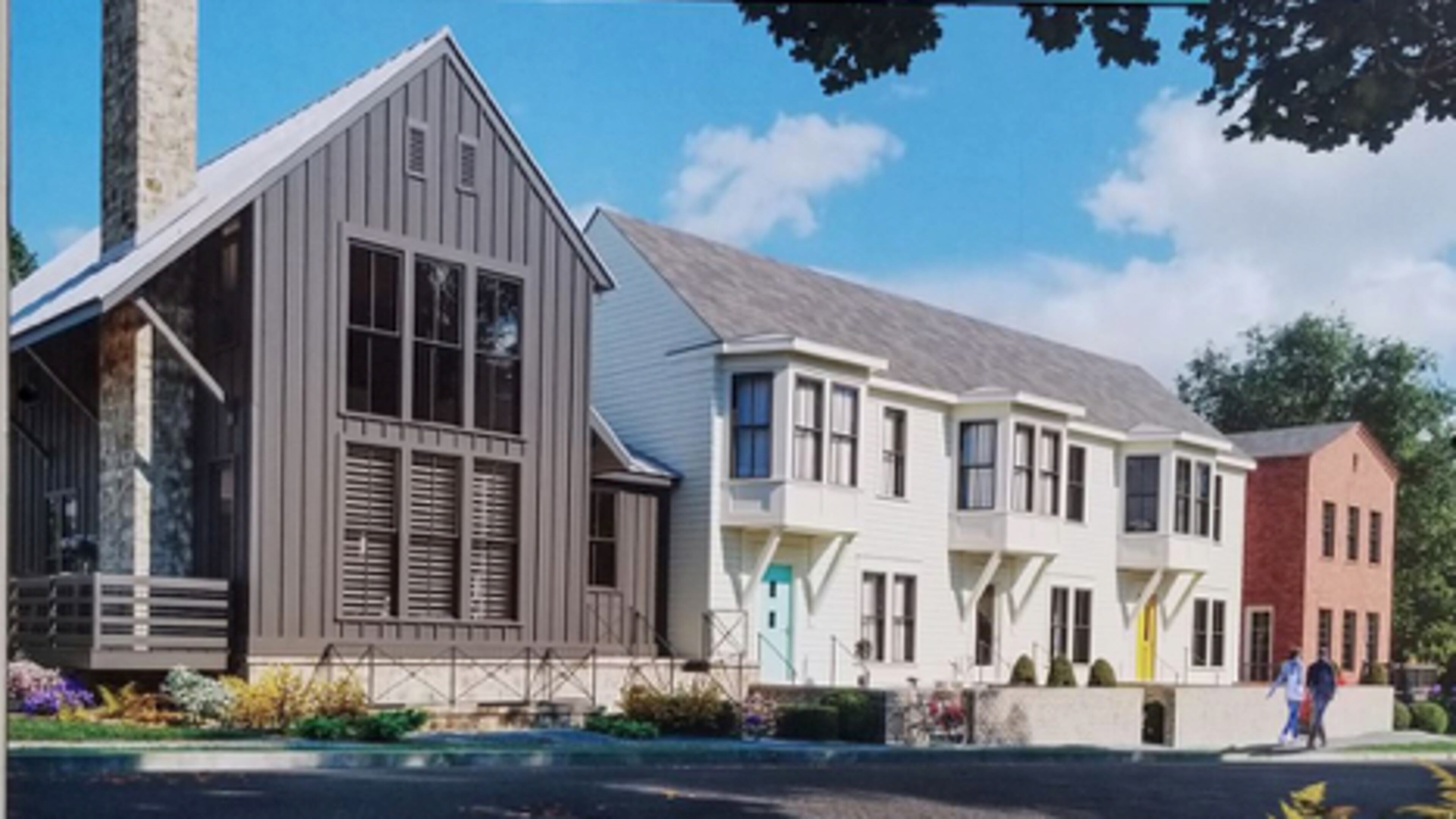 While the Railroad Avenue Mixed-Use Project is in the works, Lilburn has just passed a temporary moratorium on applications for townhome developments in the city. (Courtesy City of Lilburn)