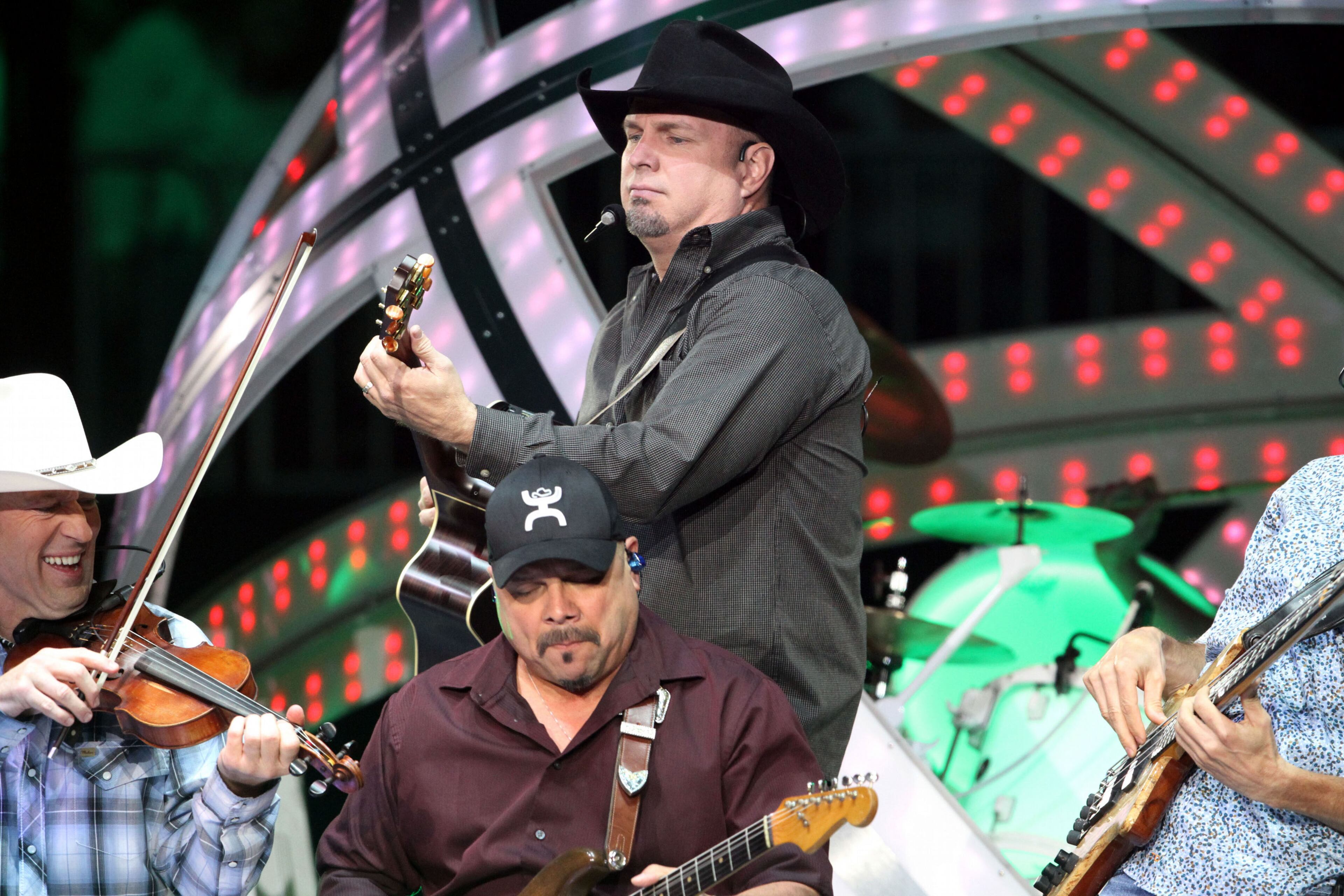 Legendary country singer-songwriter-guitarist Garth Brooks played the first of seven sold out shows Friday evening at Philips Arena. Robb D. Cohen/RobbsPhotos.com