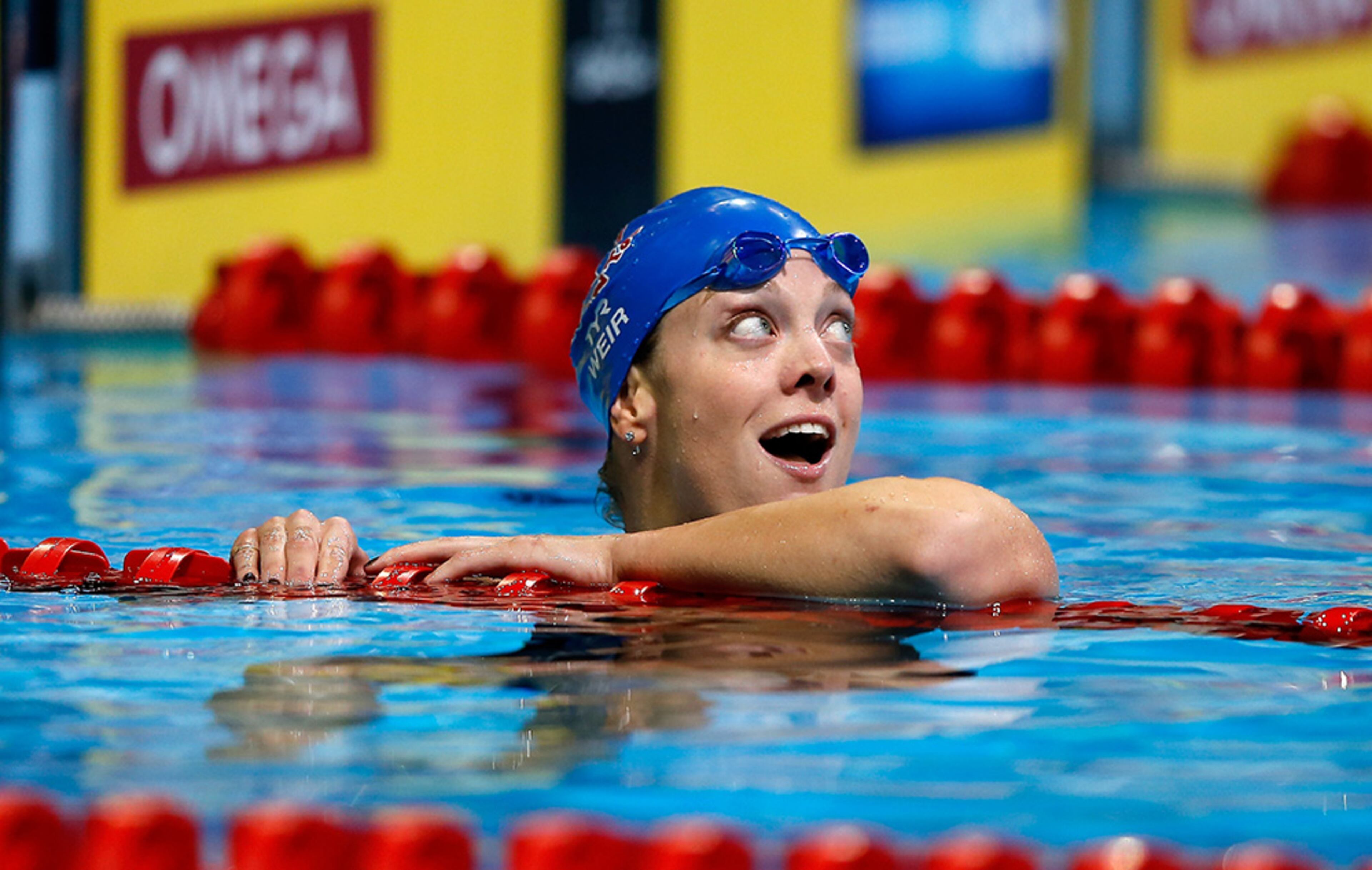 Amanda Weir -- of Lawrenceville -- is competing in her third Olympics. At 30, the onetime Georgia Bulldog is the oldest woman on the U.S. swim team. Weir will be competing in the women's 4x100-meter freestyle relay, which starts Saturday, Aug. 6.