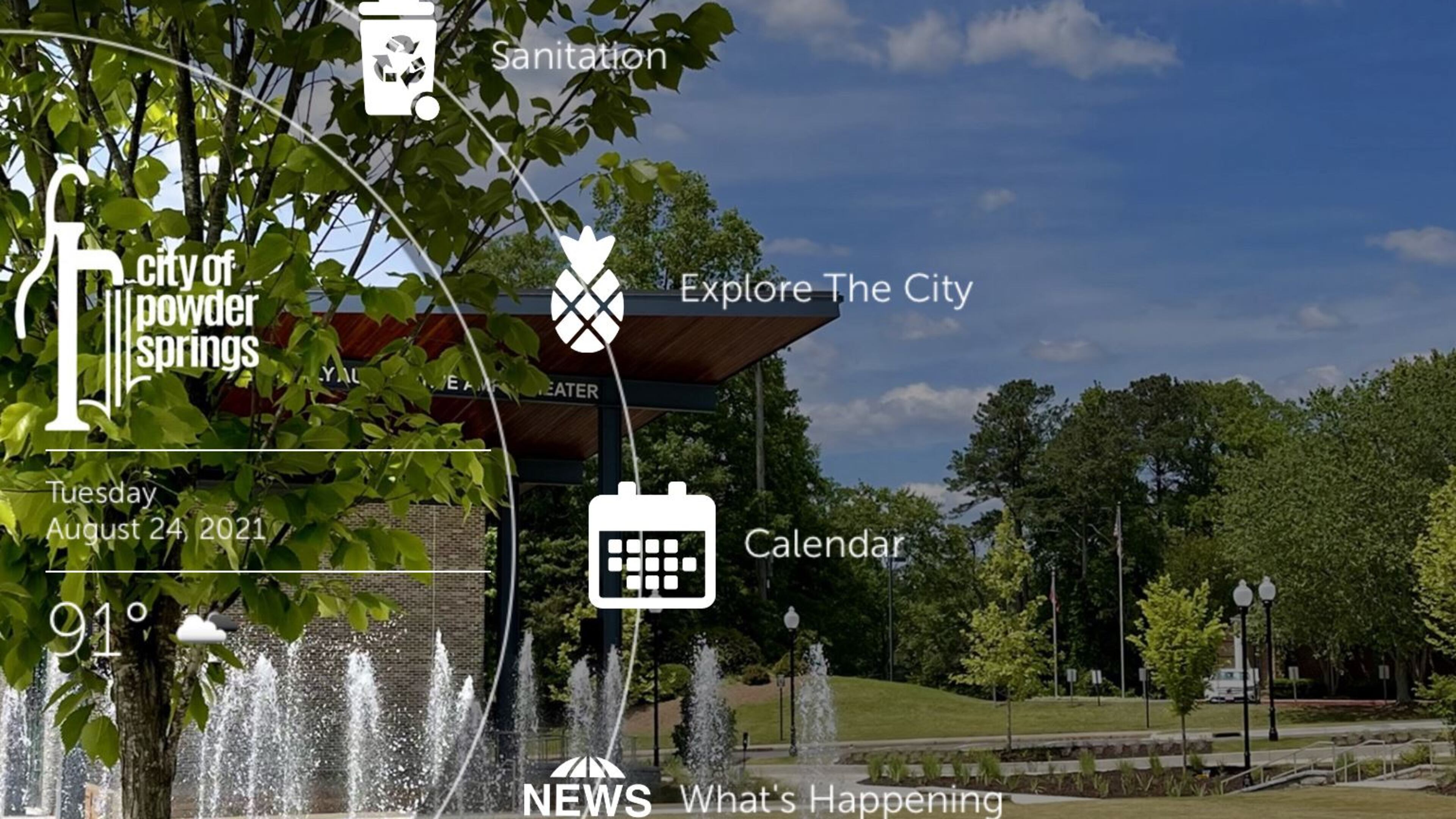 Through two new apps, Powder Springs is increasing access to city records and elected officials. (Courtesy of Powder Springs)