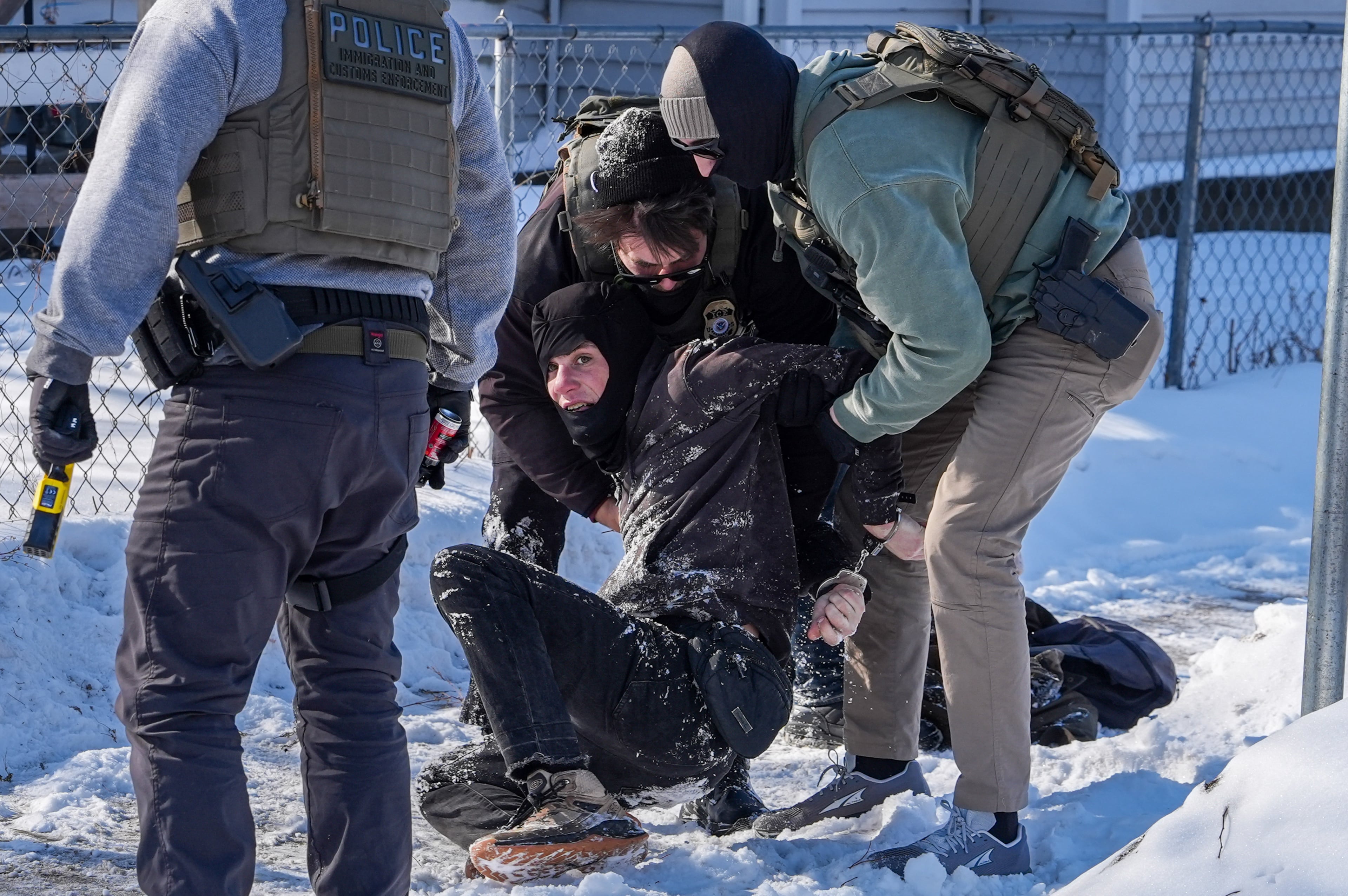 APTOPIX Immigration Enforcement Minnesota