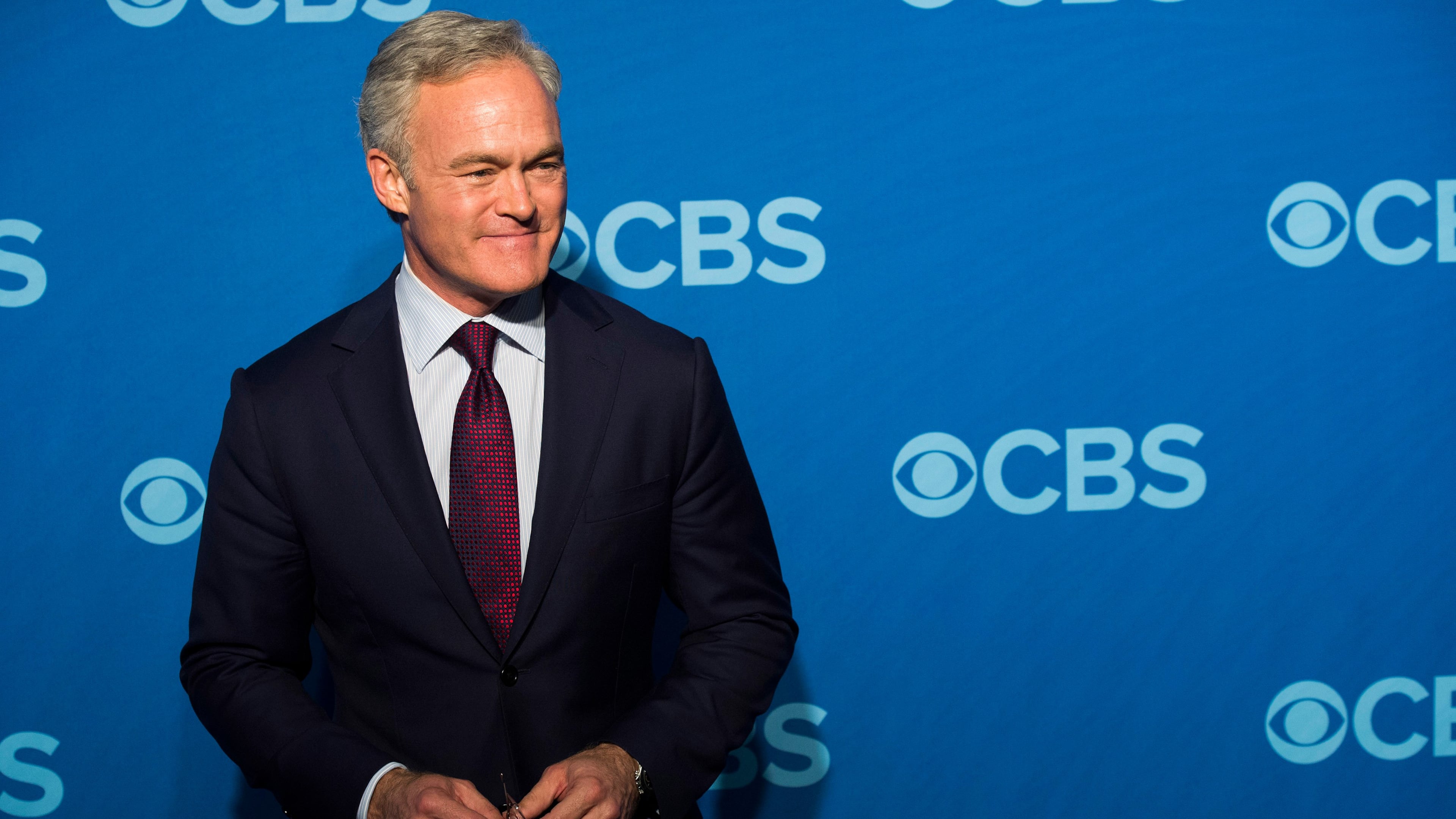 FILE - Scott Pelley, anchor of "CBS Evening News," poses in New York, May 15, 2013. (Photo by Charles Sykes/Invision/AP, File)