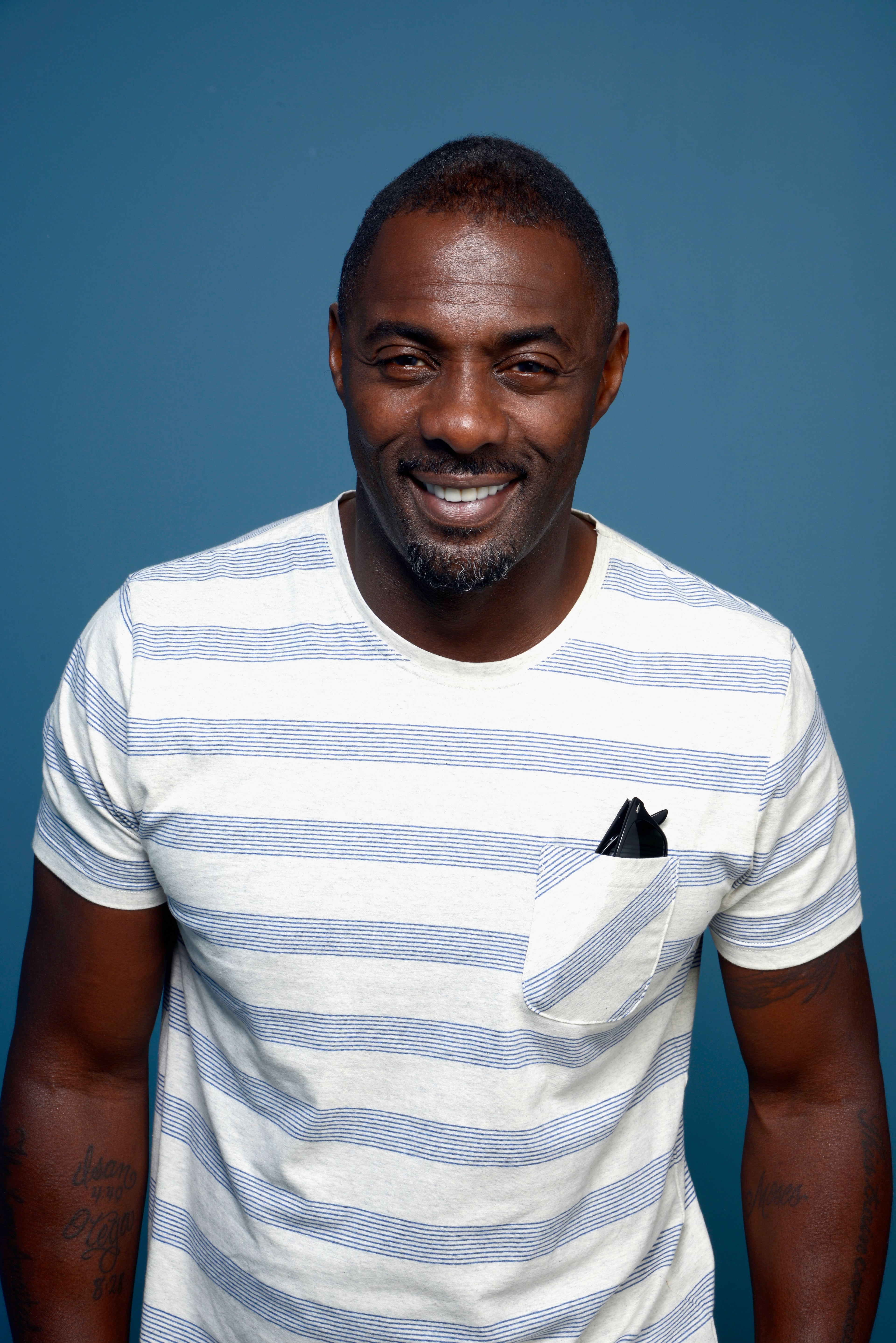 Actor Idris Elba of 'Mandela: Long Walk to Freedom' poses at the Guess Portrait Studio during 2013 Toronto International Film Festival on September 8, 2013 in Toronto, Canada.