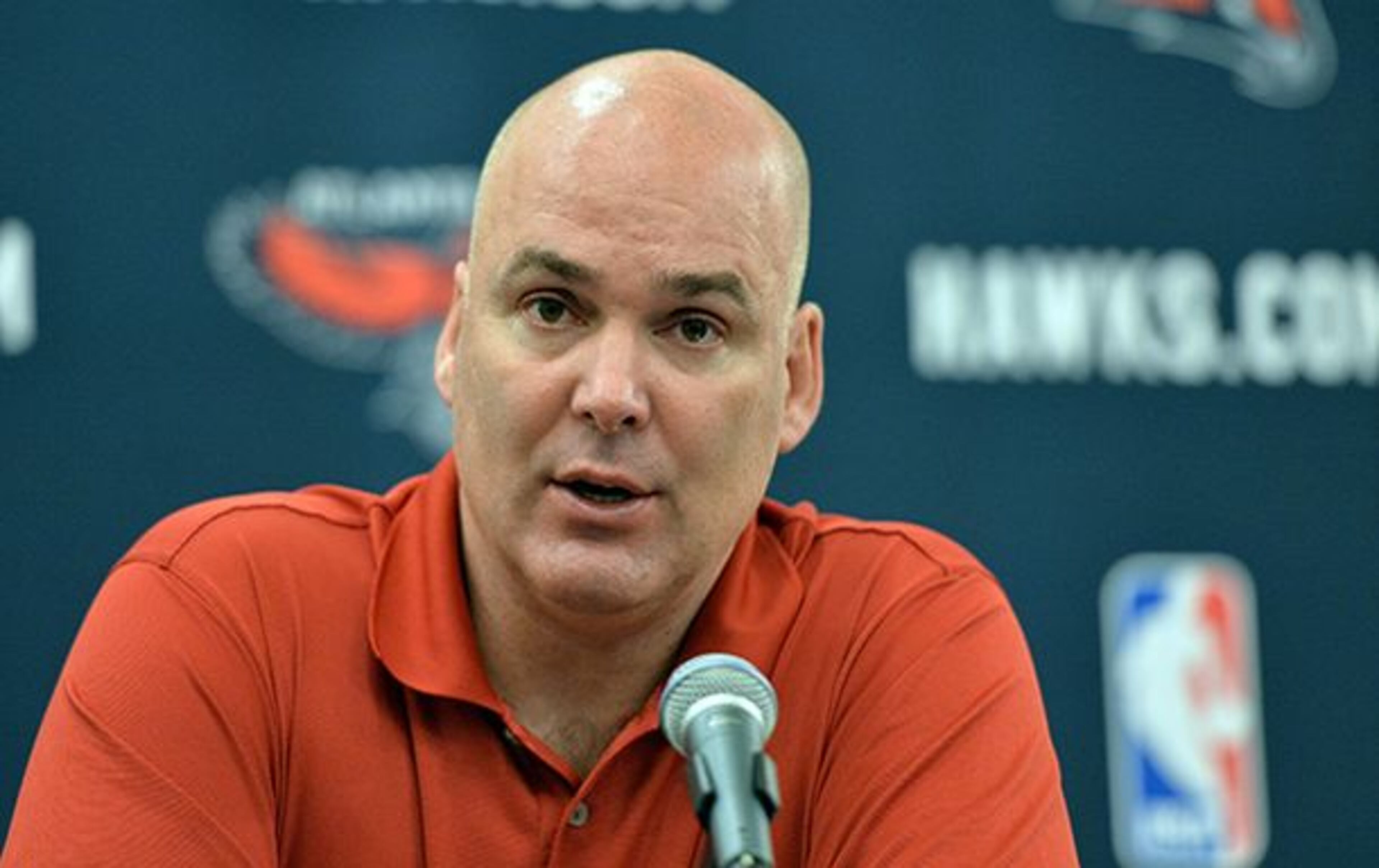 By taking a leave, Danny Ferry might not be leaving. (Hyosub Shin/AJC)