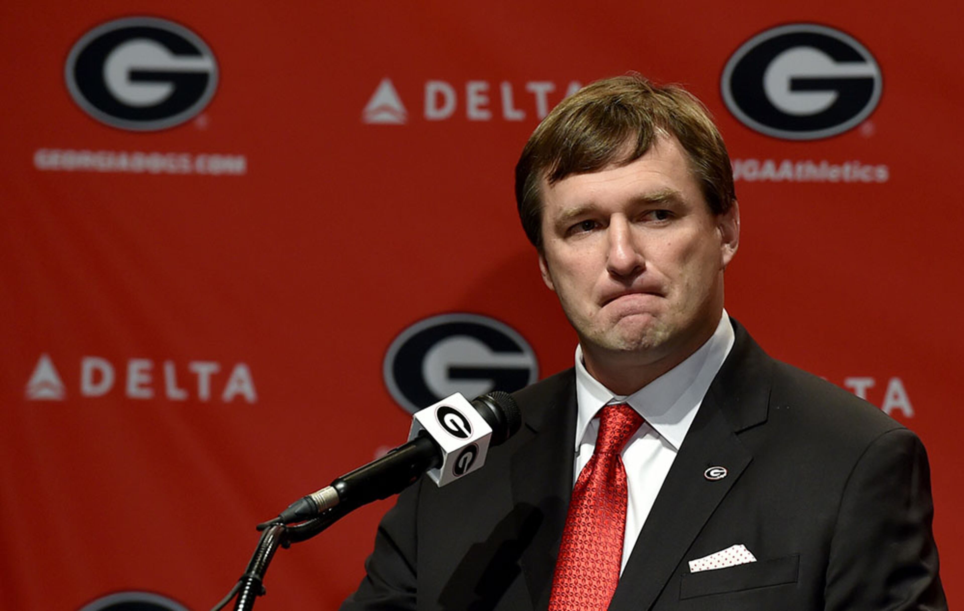 Kirby Smart was emotional at times when talking about the sacrifices coaching can place on a family and the influence his dad, Buddy, has had on his career.
