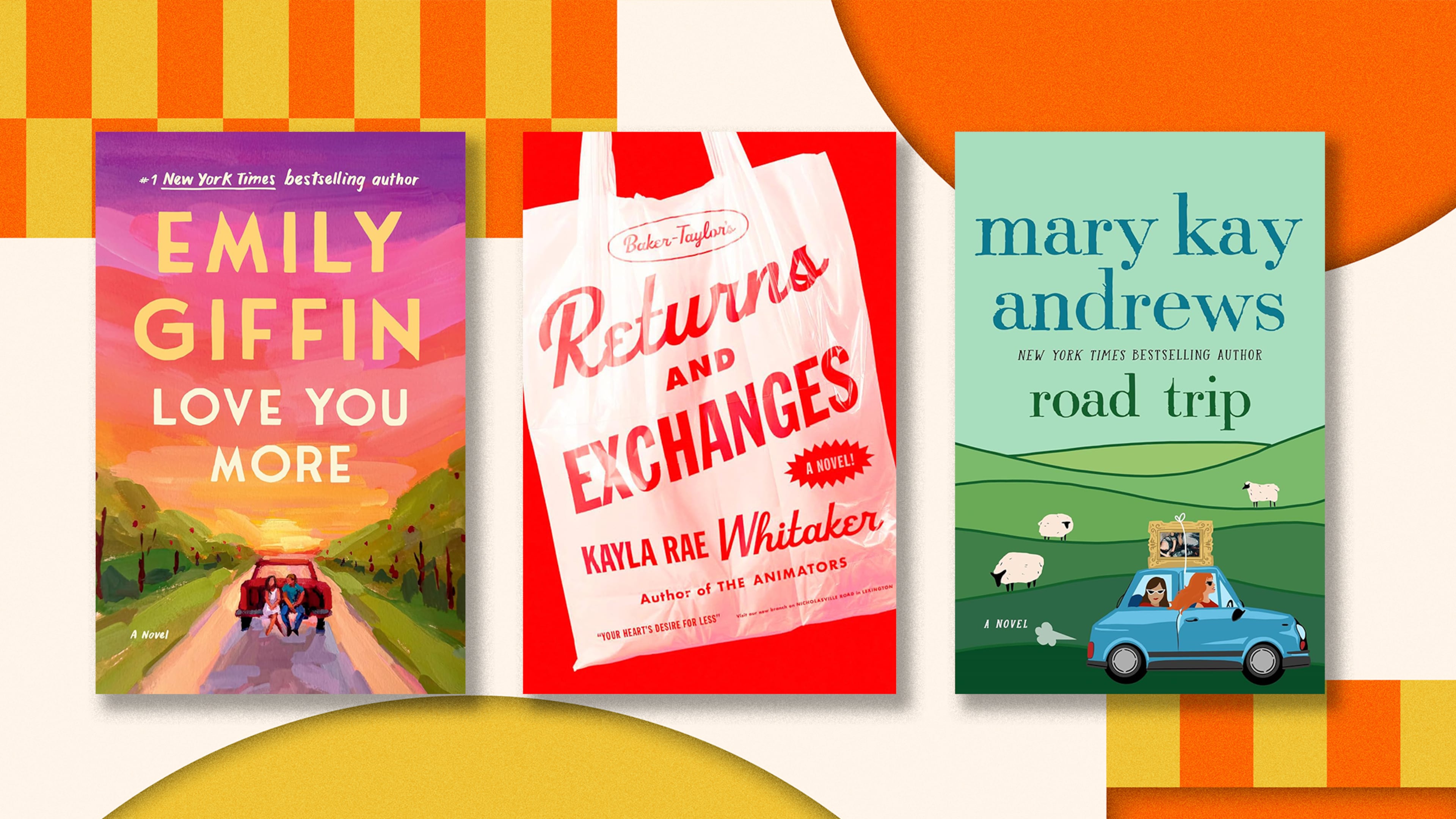 "Love You More," "Returns and Exchanges" and "Road Trip."