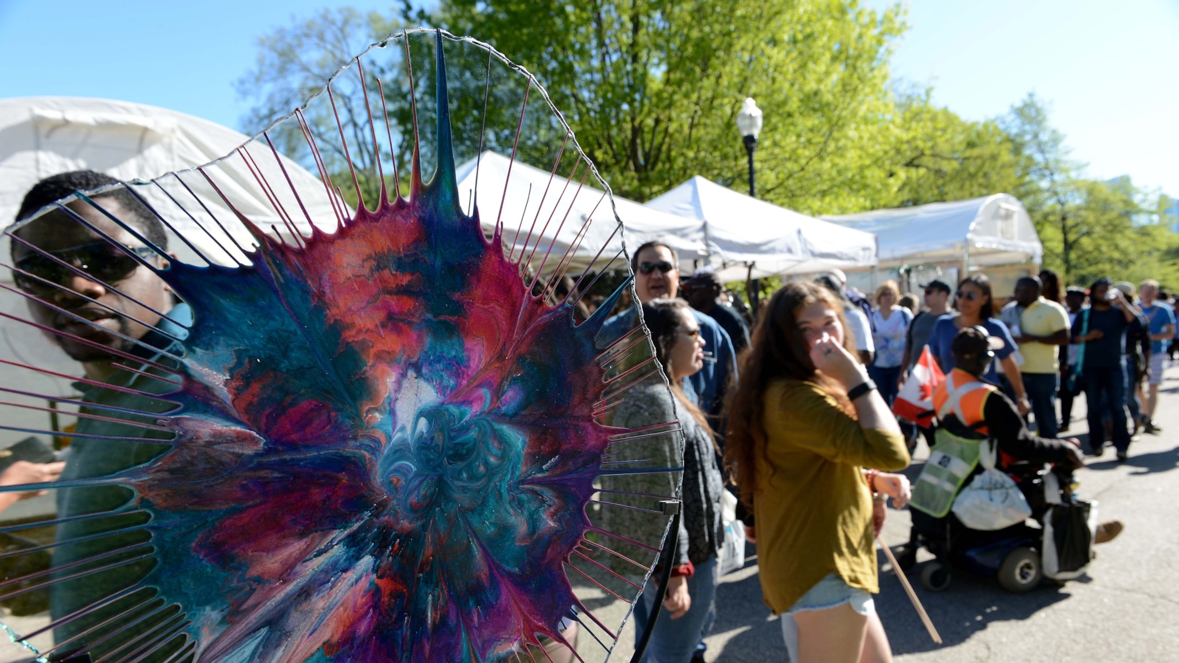 Art and interactive make-and-take projects for kids are some of the highlights of the 89th Atlanta Dogwood Festival.