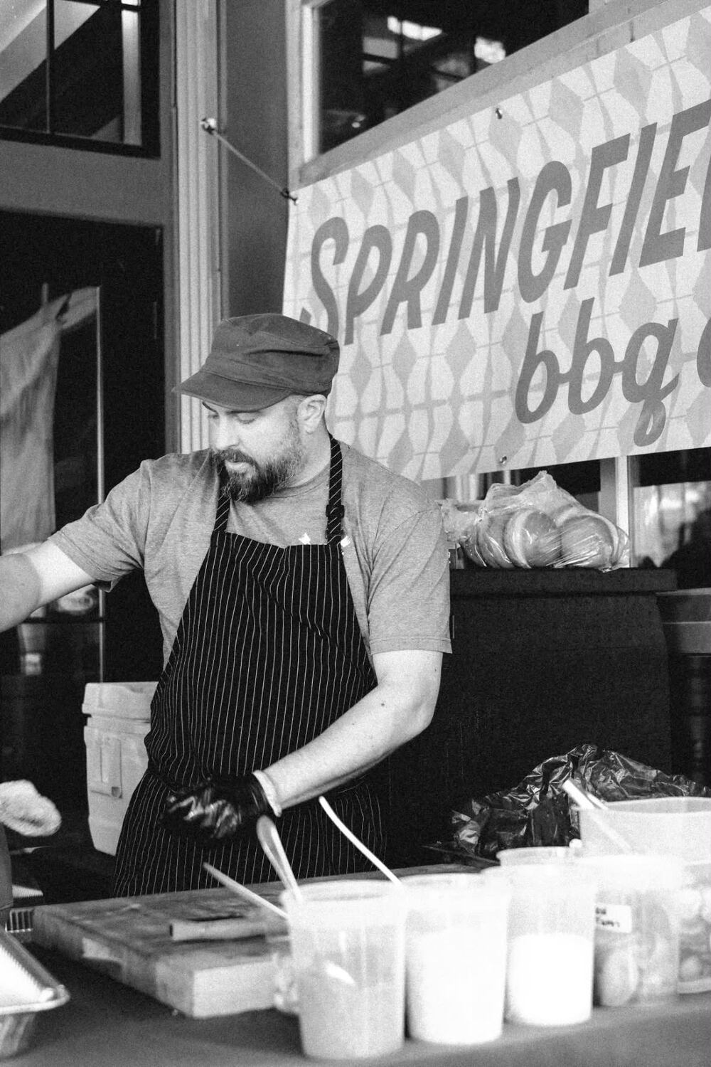Springfield BBQ Co.s Mark Springfield. (Courtesy of Lauren Lynn)