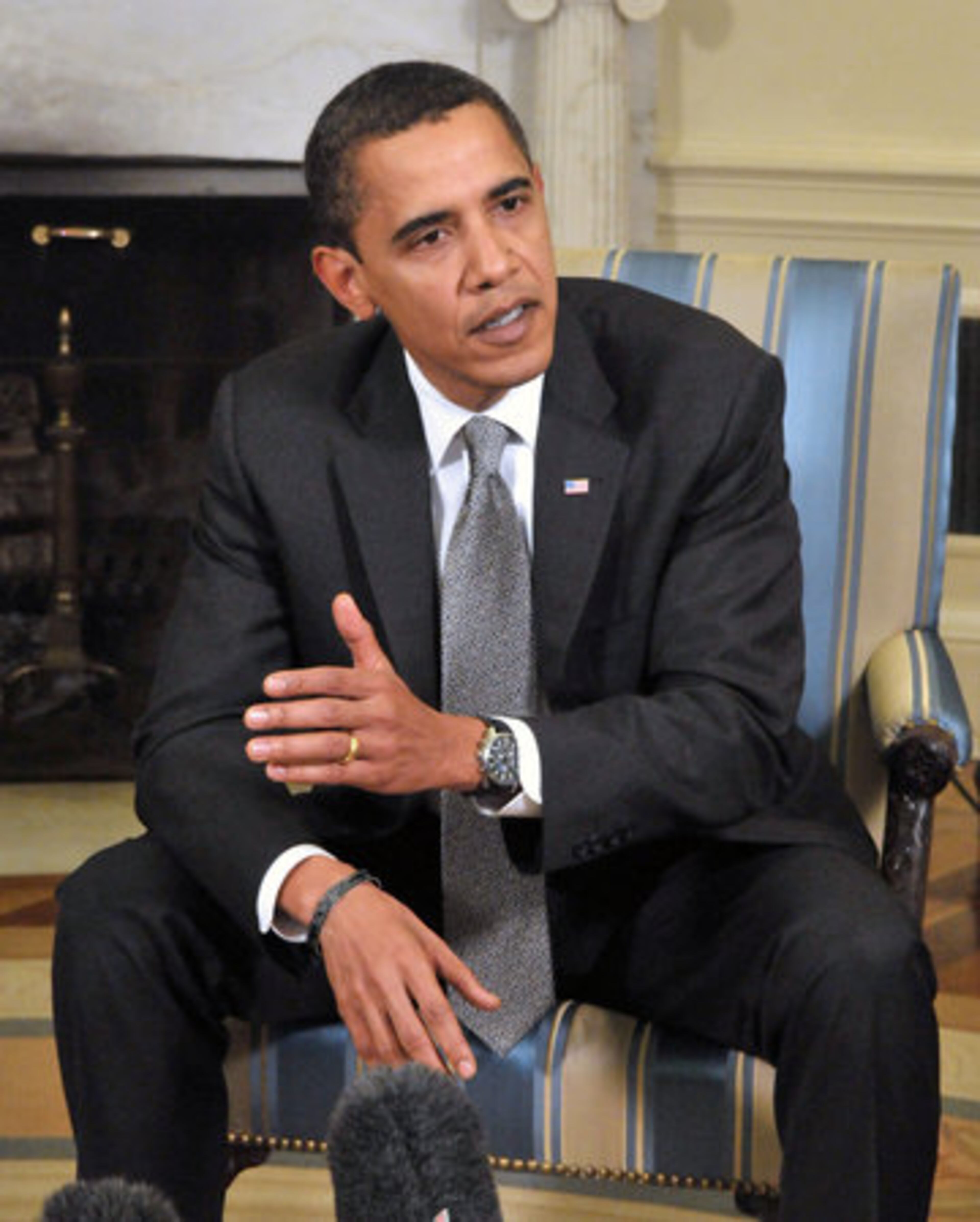 On that same day, Obama criticized Wall Street corporate behavior, calling it "the height of irresponsibility" for employees to be paid more than $18 billion in bonuses last year while their crumbling financial sector received a bailout from taxpayers. "It is shameful," Obama said from the Oval Office.