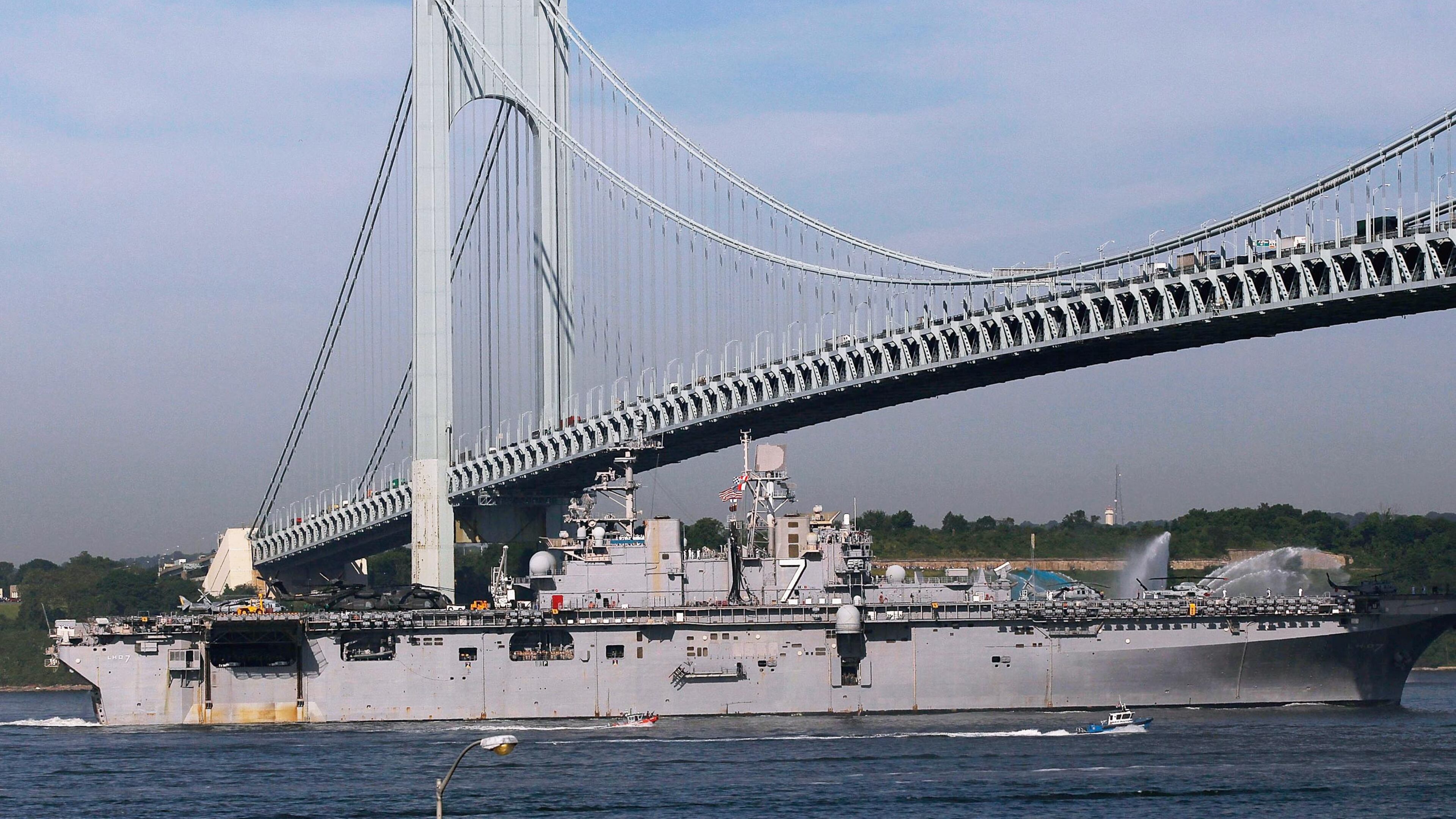 The spelling of the Verrazano-Narrows Bridge in New York City has been wrong since the suspension bridge opened in 1964.