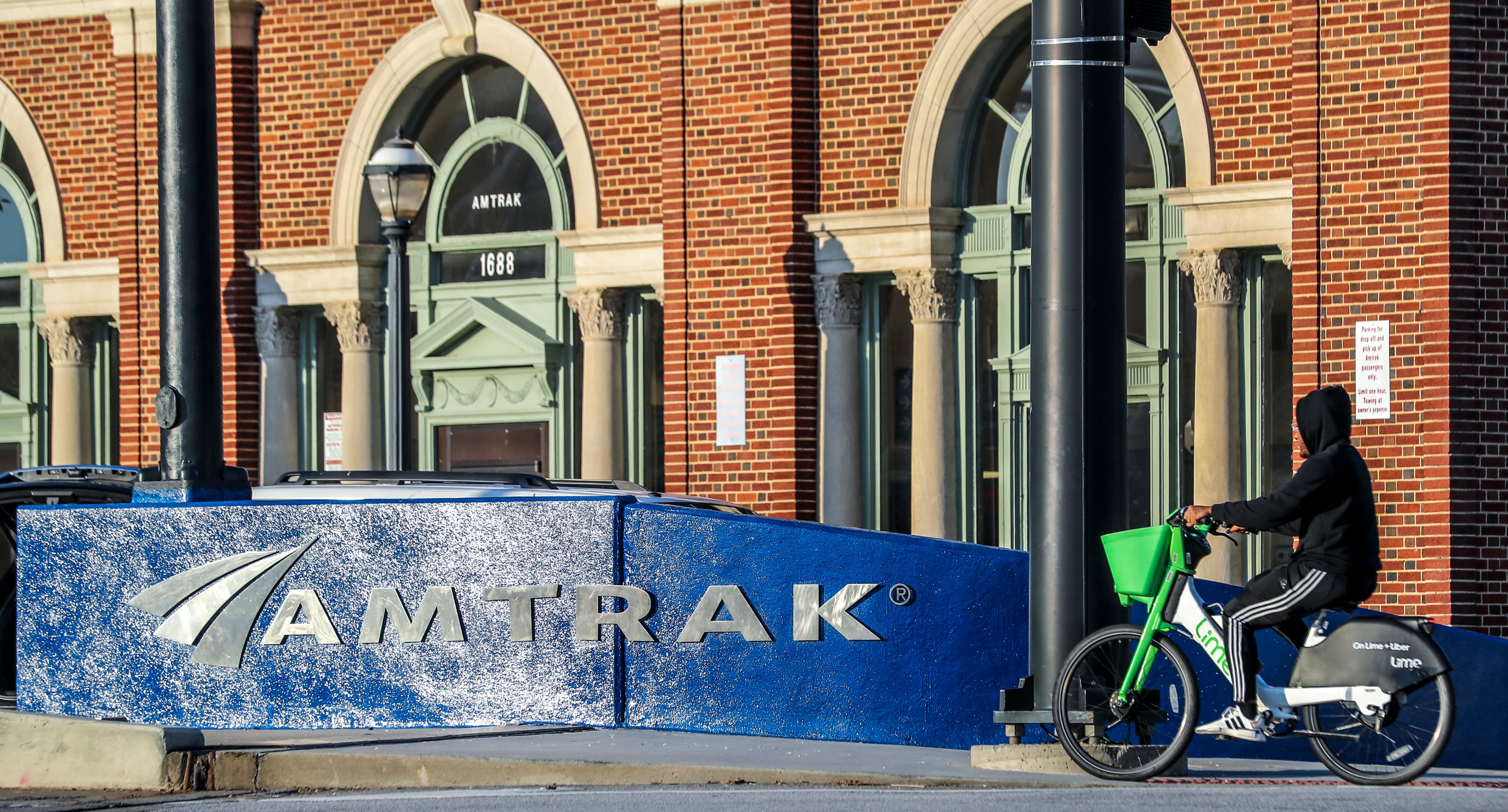 The Amtrak Atlanta Peachtree Station, located at 1688 Peachtree Road N,W is shown on Sept. 15, 2022. (John Spink/AJC)