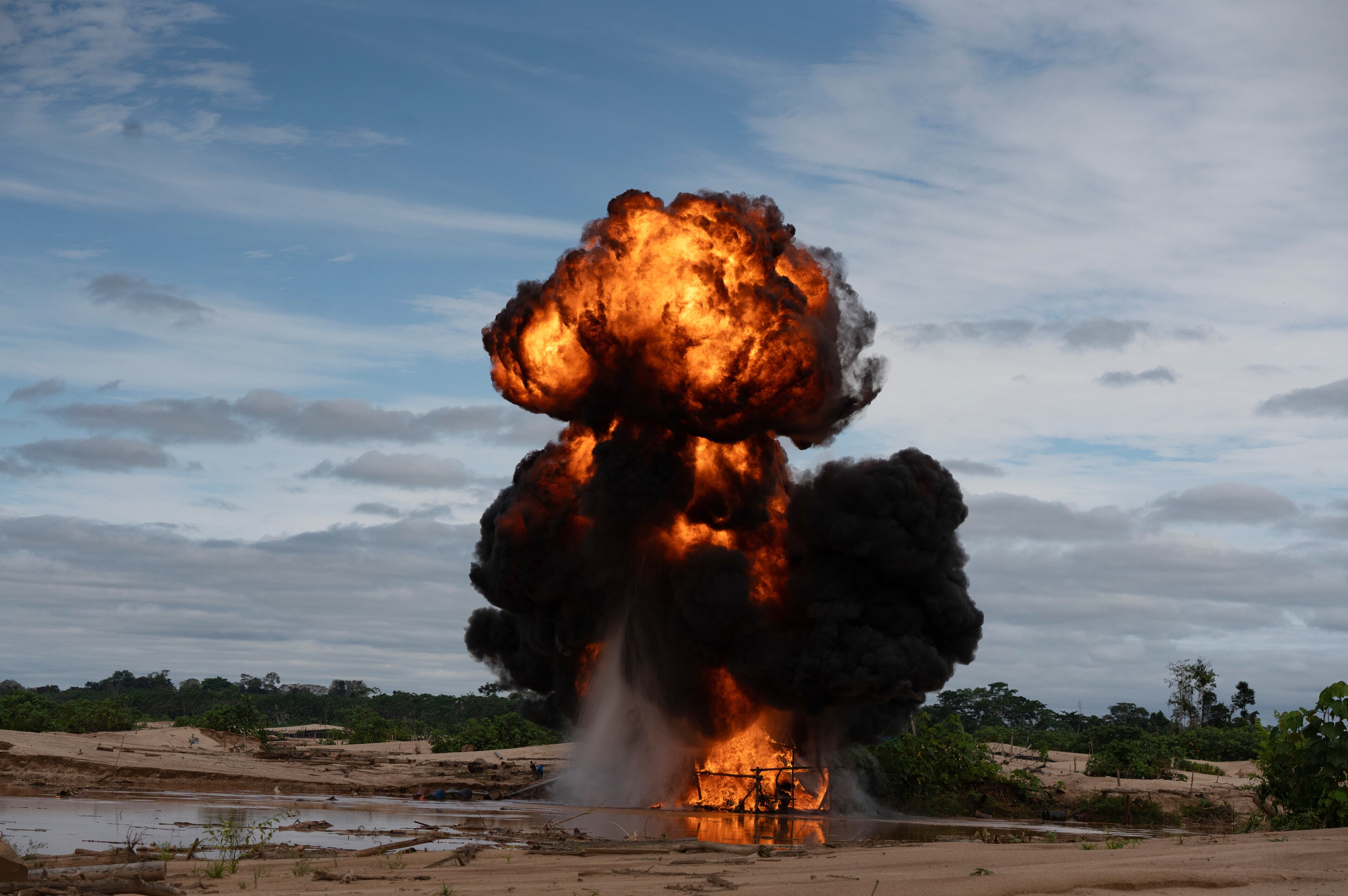 APTOPIX Climate Peru Illegal Mining