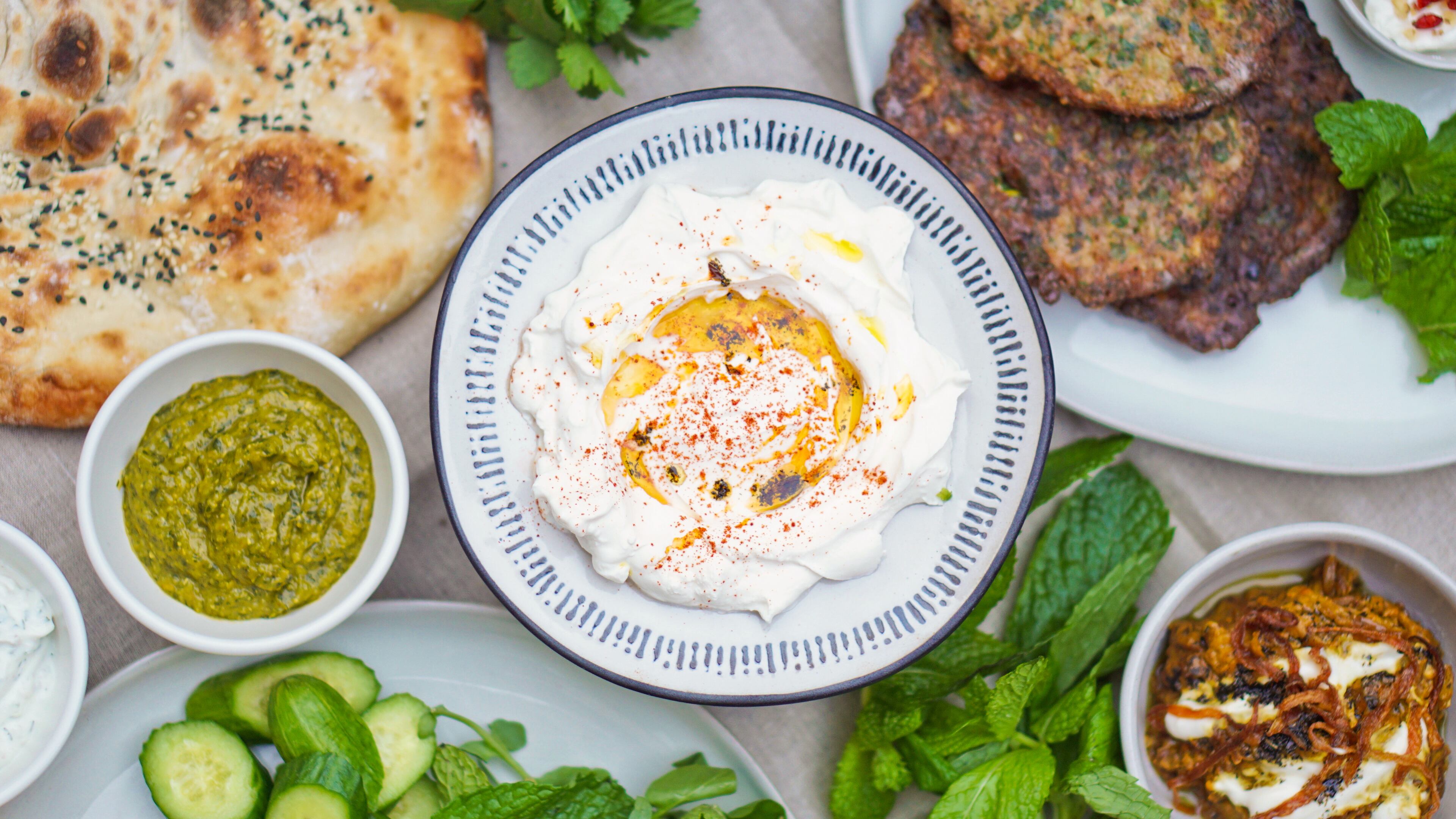 Dishes from the menu of Bibi.