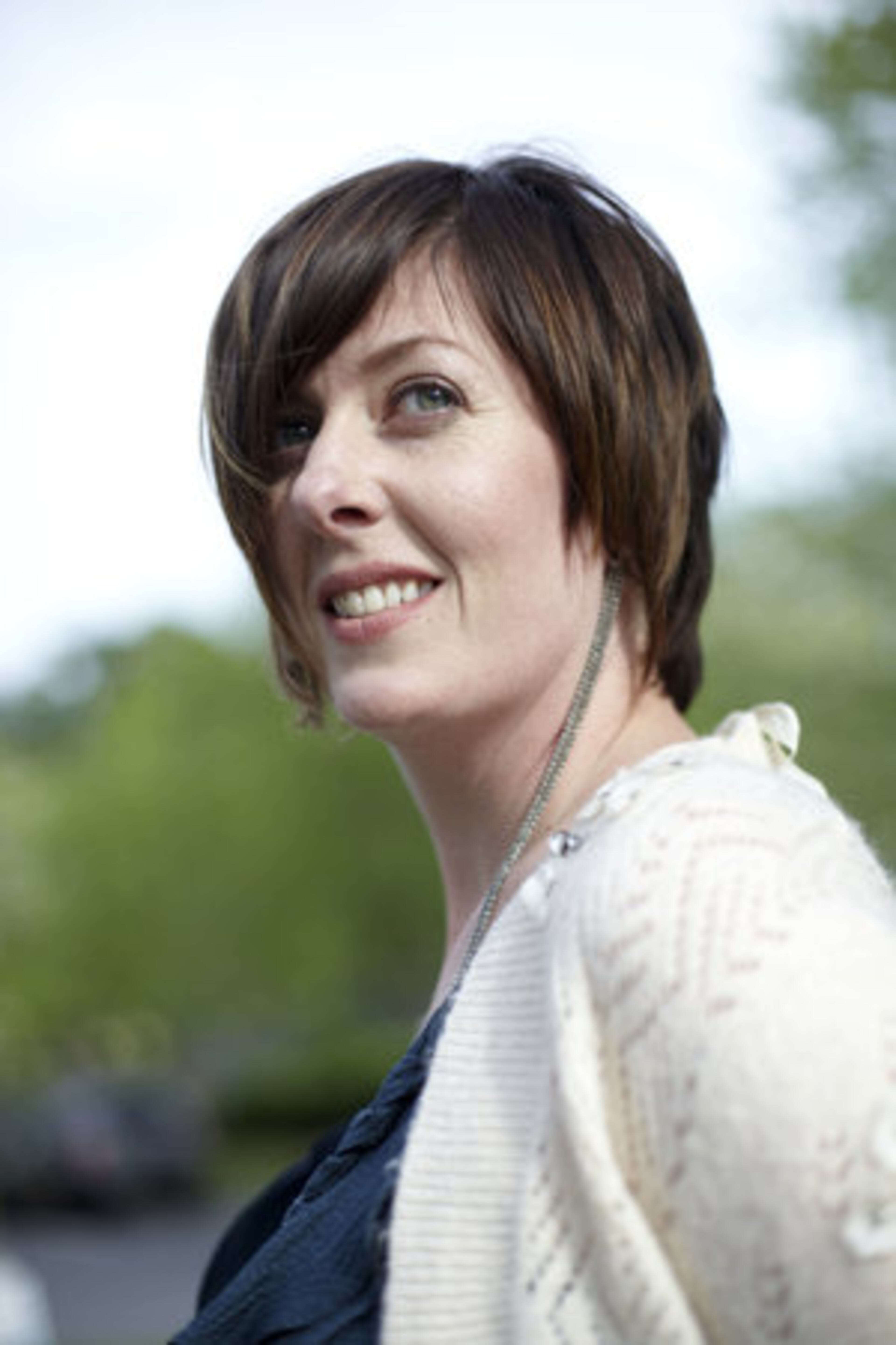 FAVORITE STORES: "Les Nouvelles is a great online boutique owned by a few local women. Squash Blossom, Anthropologie, Providence (jewelry), Barneys Co-op, my mom's closet." Bransford got this vintage dangle rhinestone earring from her mother.