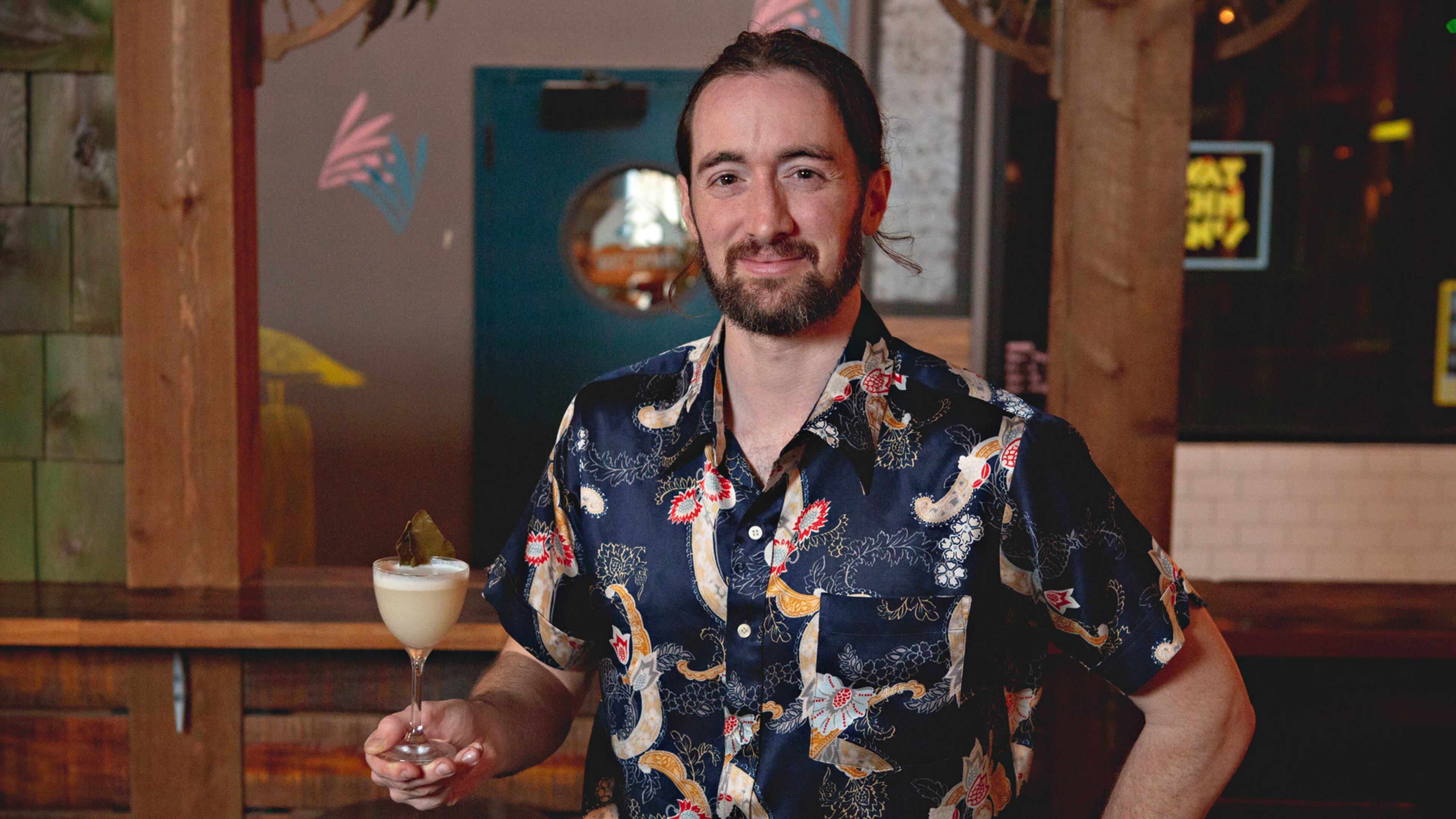 Bartender Cole Youngner is now working in communications and research at the CDC. Courtesy of Cole Youngner