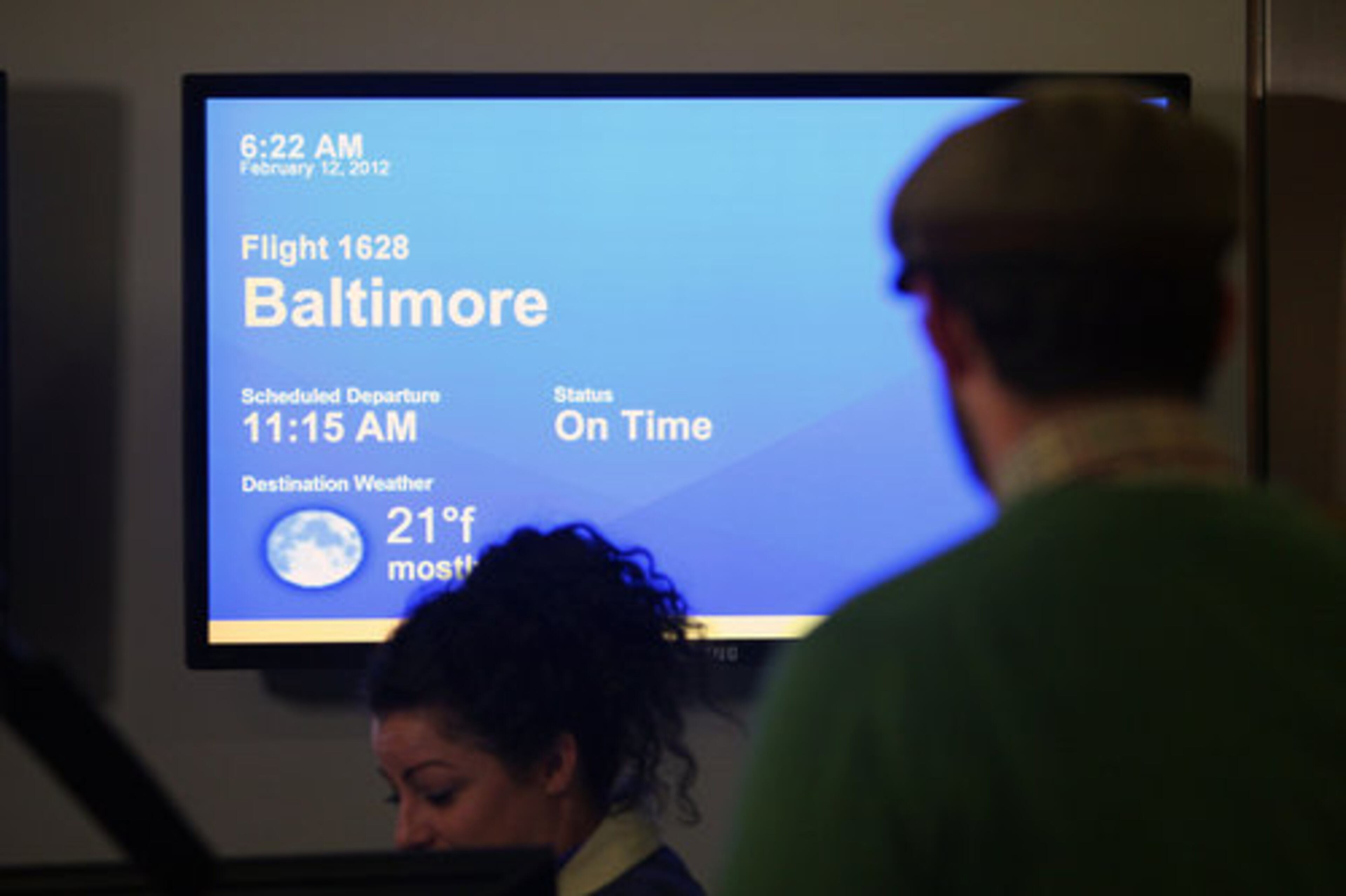 The Dallas-based airline flew in four planes to position them for the launch of the first scheduled flights.