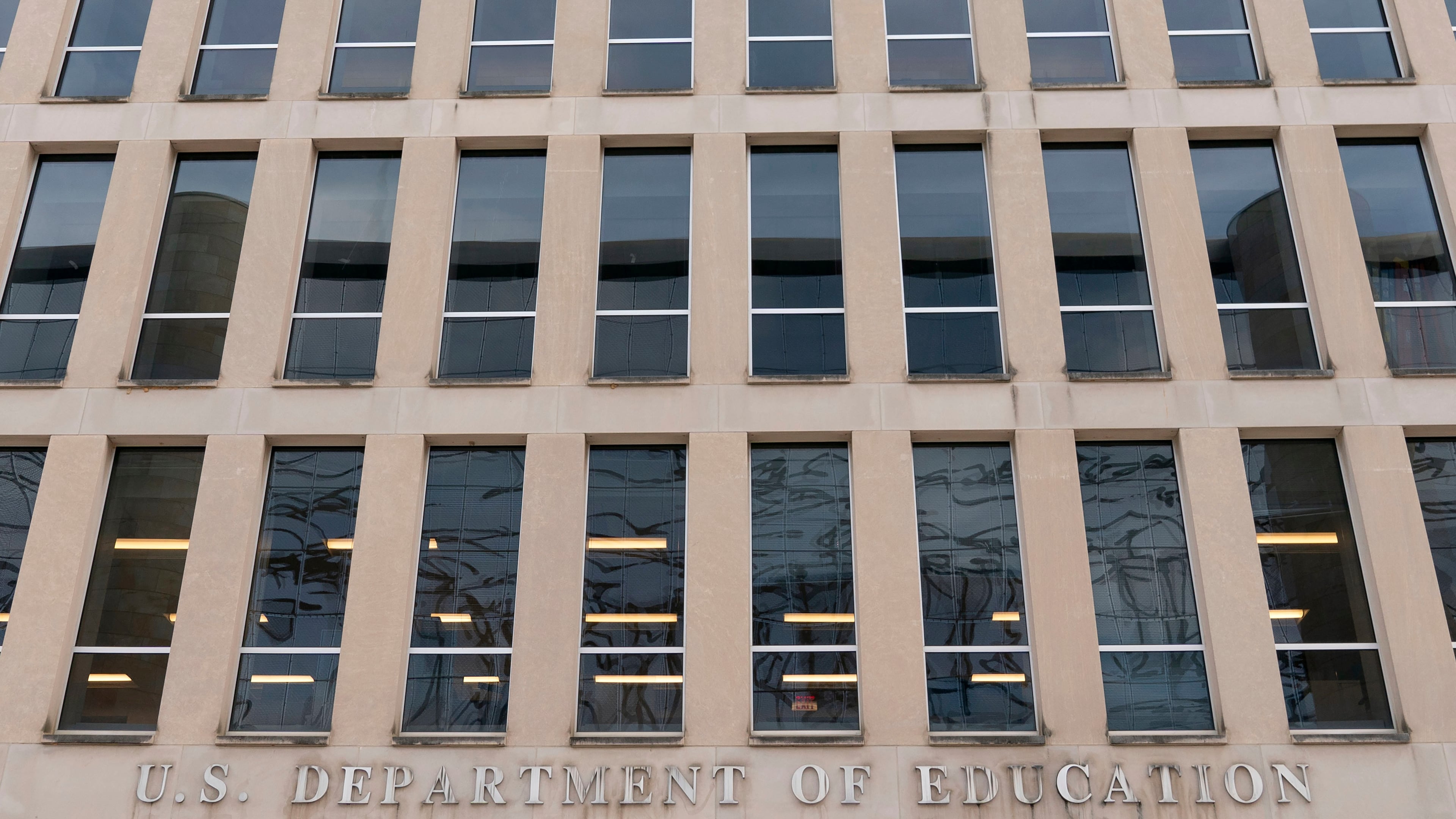 FILE - The U.S. Department of Education building is seen in Washington, Nov. 18, 2024. (AP Photo/Jose Luis Magana, File)