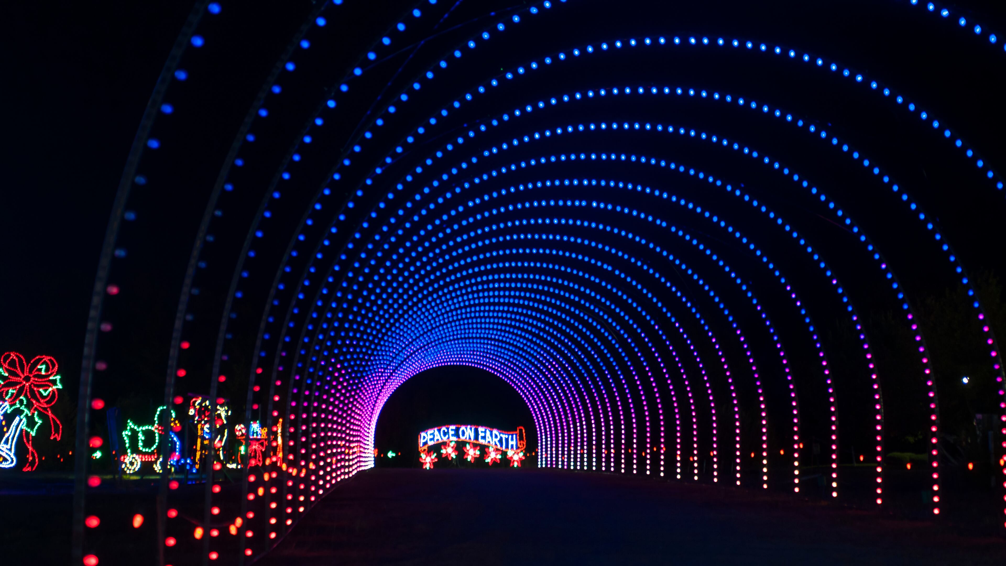 Rain or shine, Shadrack's Christmas Wonderland will be open 6-10 p.m. Nov. 17 to Jan. 7 nightly at Jim R. Miller Park and Event Center, 2245 Callaway Road, Marietta. (Courtesy of Shadrack's Christmas Wonderland/Cobb County)