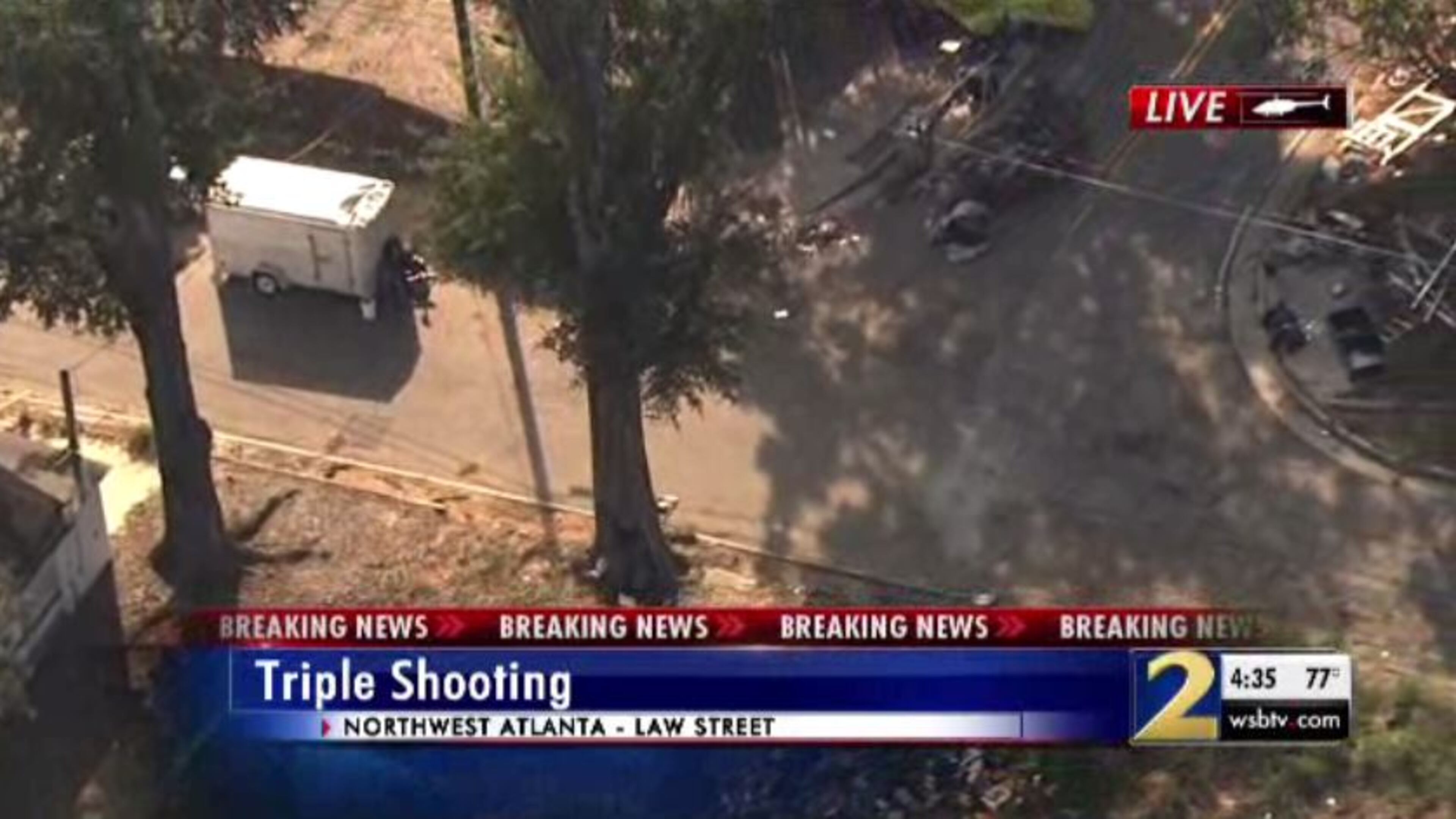 The shooting took place in a wooded area near a “mini-junkyard where people hang out,” police said.