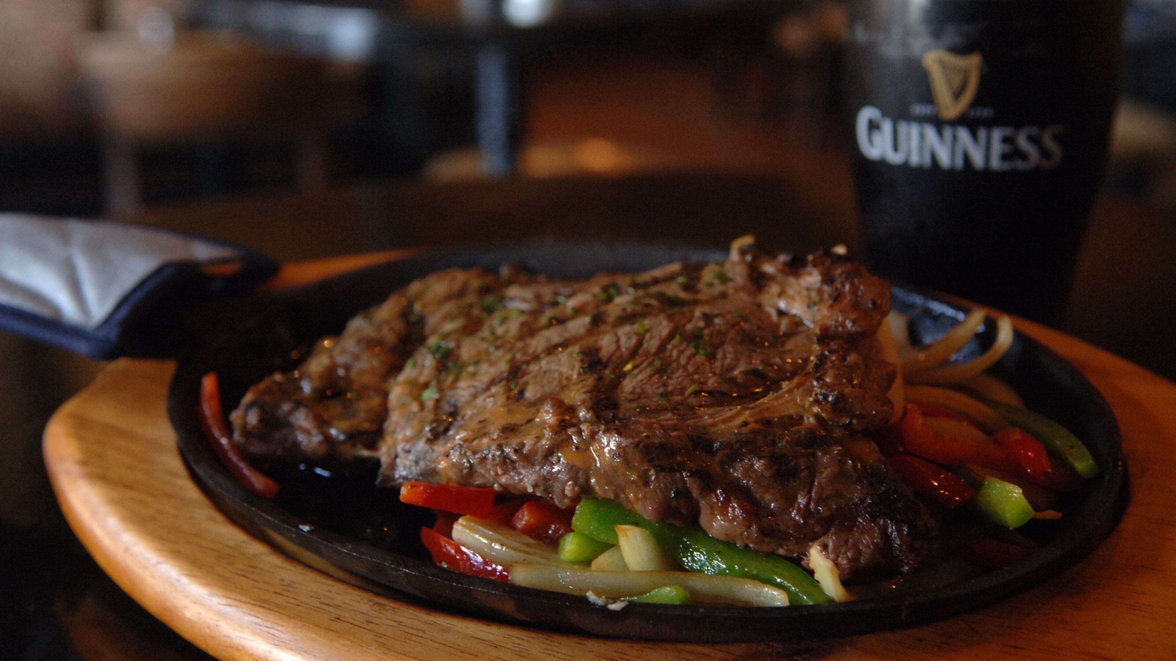 Atlanta Flame steak from Pub 71. (Becky Stein/SPECIAL)