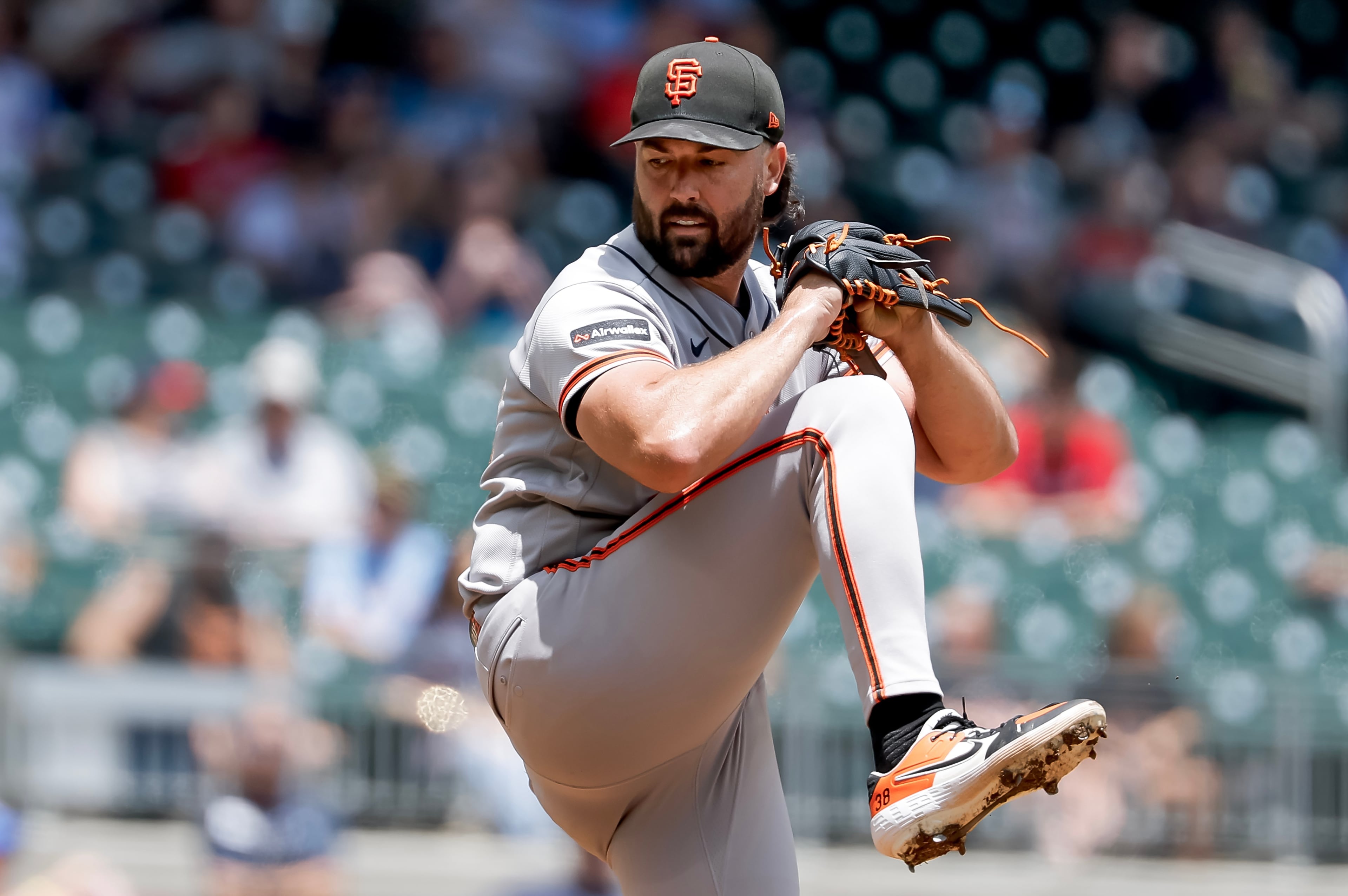 Giants Braves Baseball