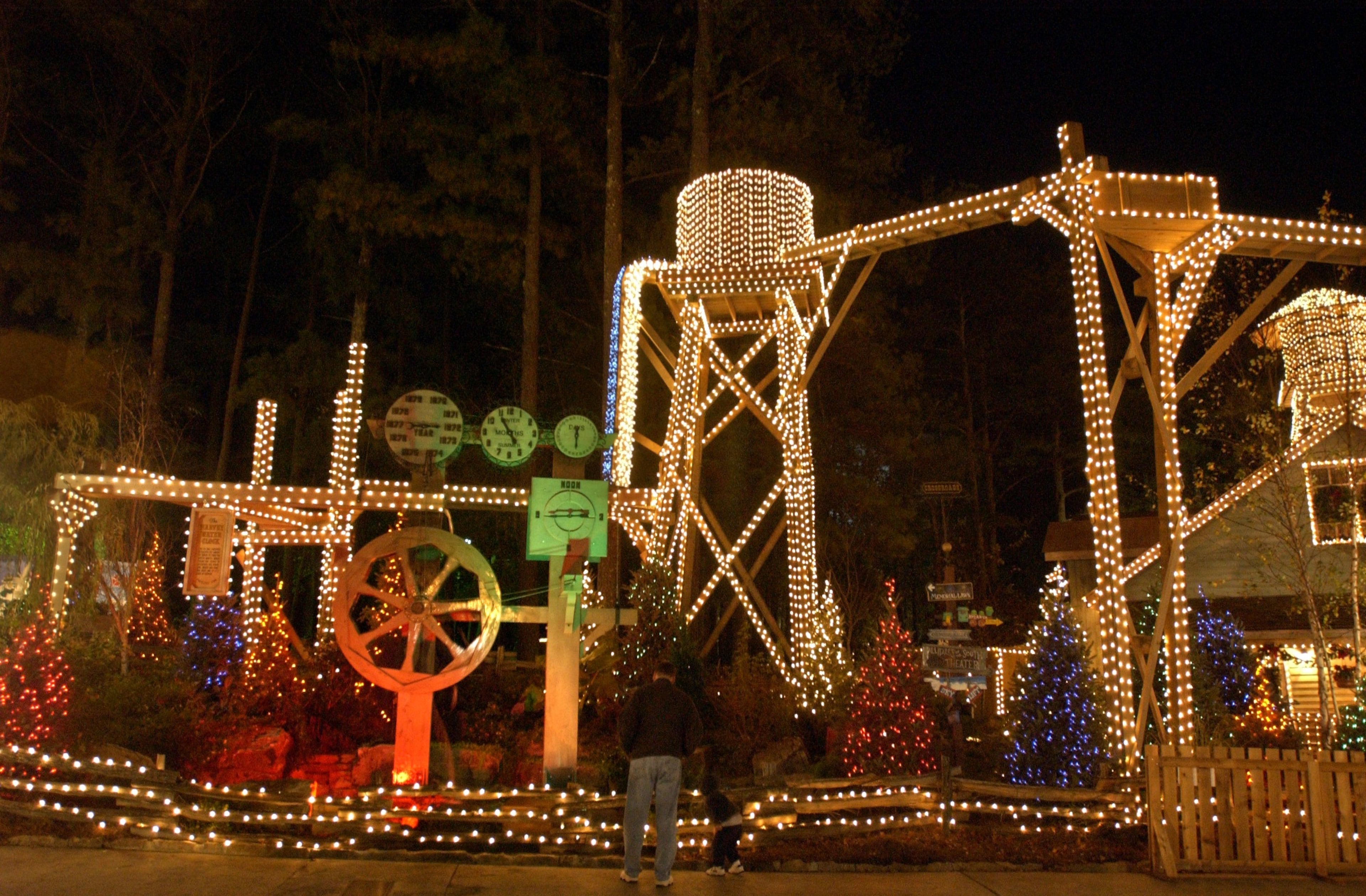 Photos from the Atlanta holiday favorite Stone Mountain Christmas at Stone Mountain Park.
