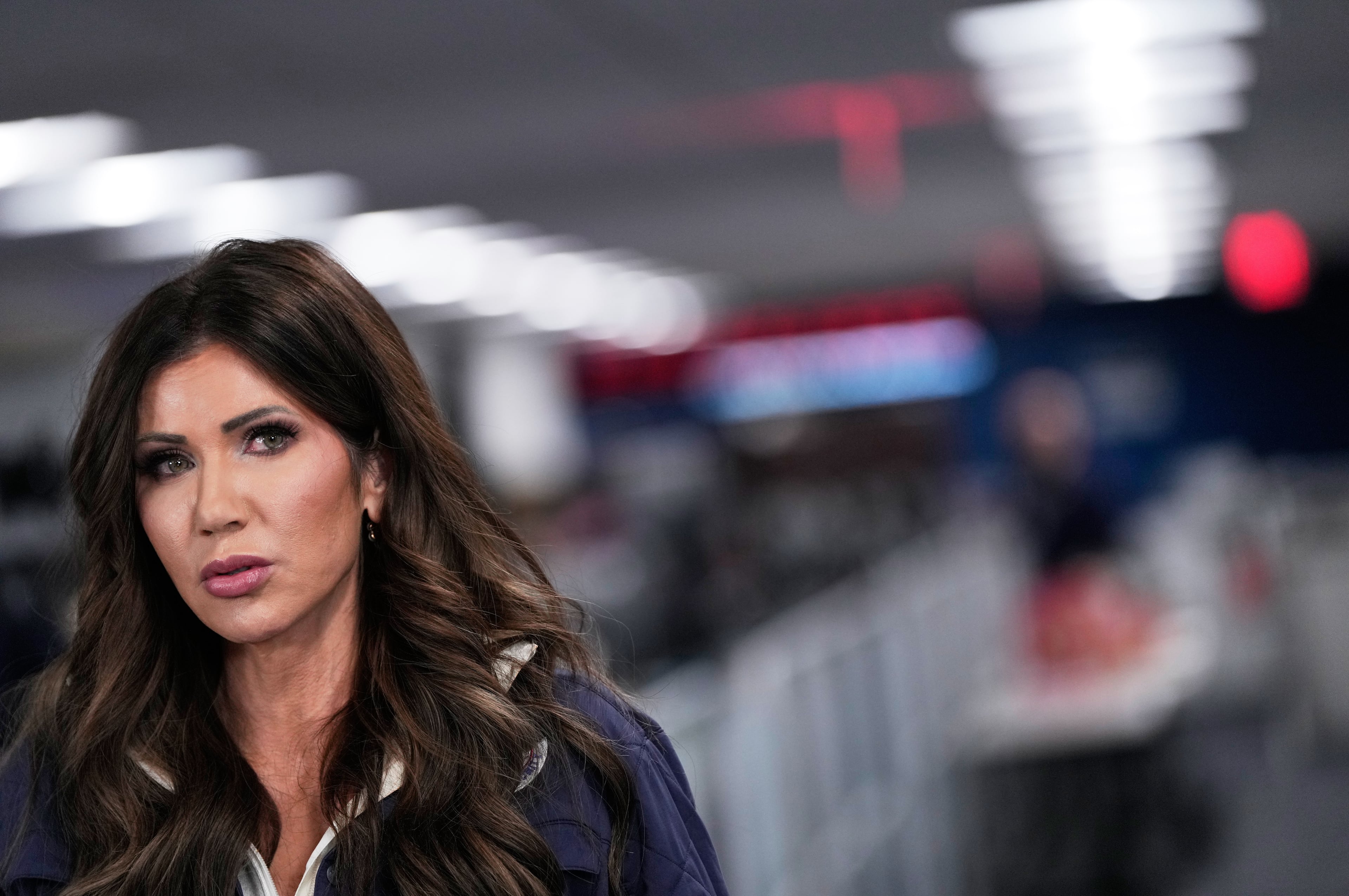 APTOPIX Homeland Secretary Kristi Noem