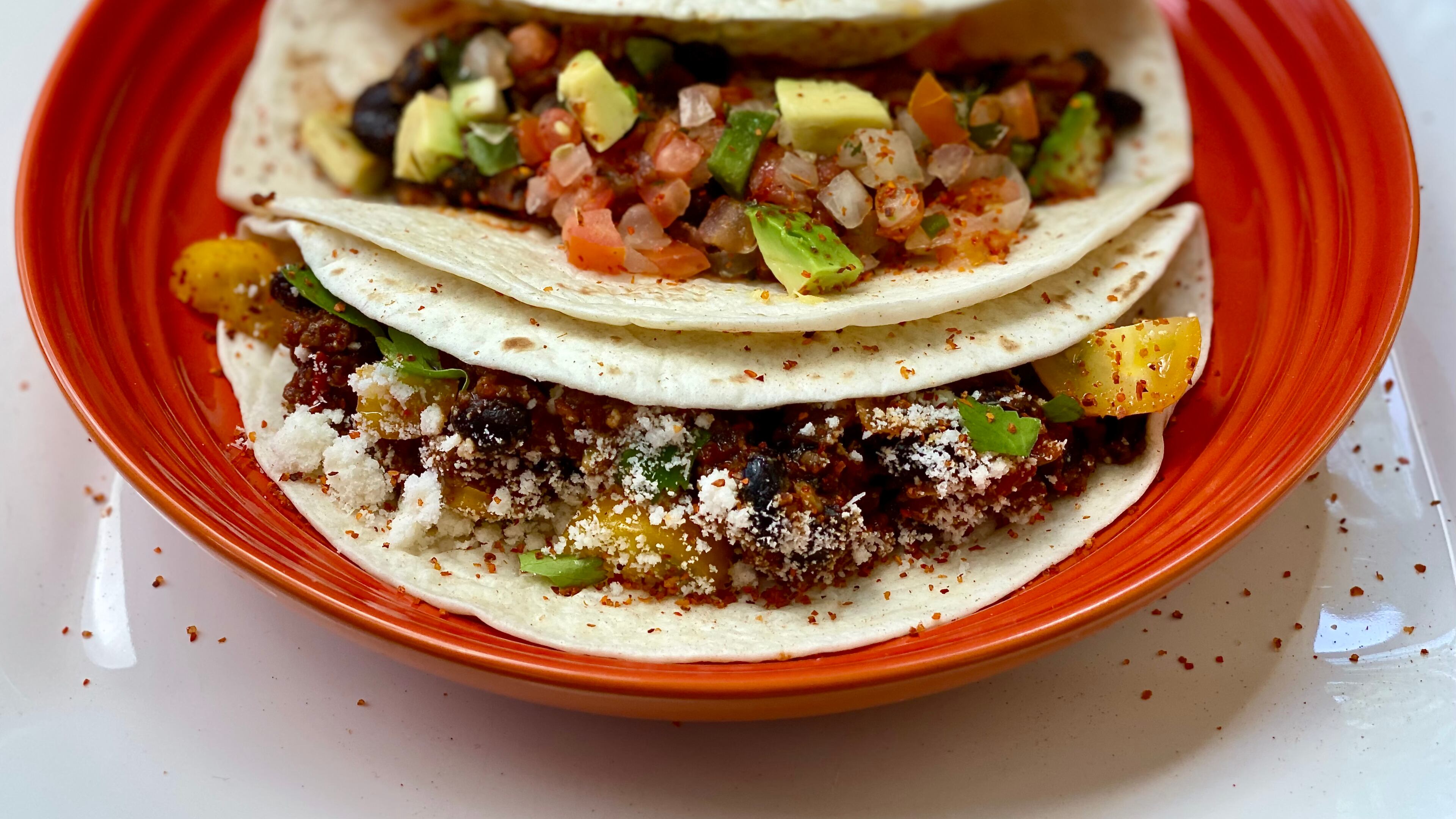 Use a plant-based protein to reduce the saturated fat in your favorite food. (Kellie Hynes for The Atlanta Journal-Constitution)