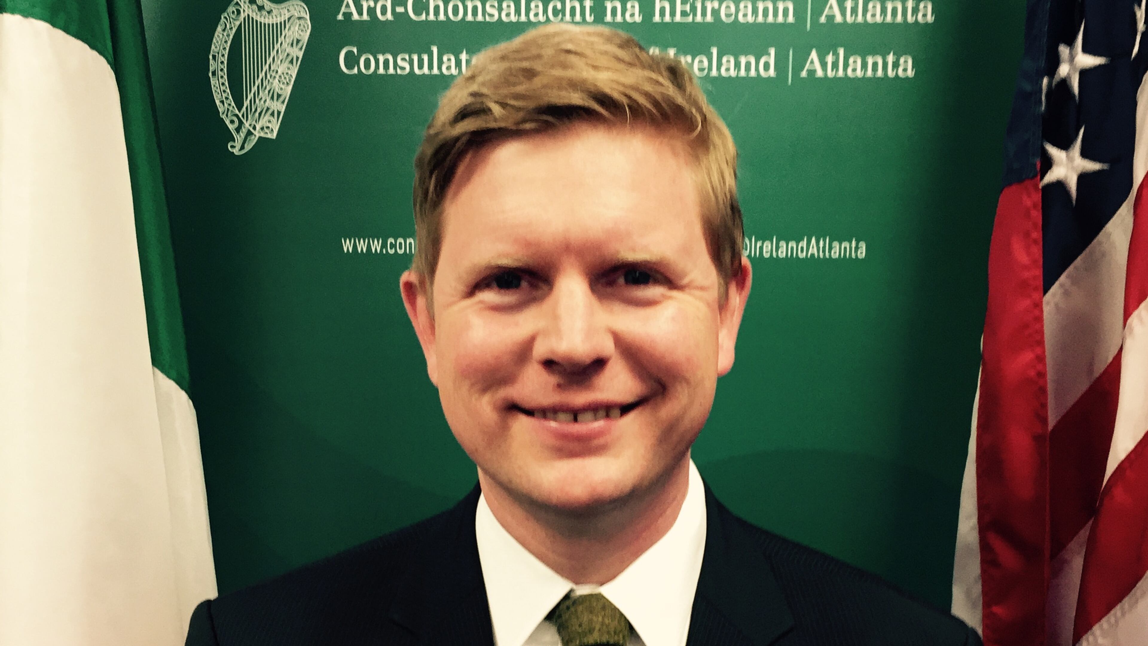 Shane Stephens, The Consulate General of Ireland in Atlanta, worked with many local venues to create a series of events in commemoration of the 1916 Easter Rising.