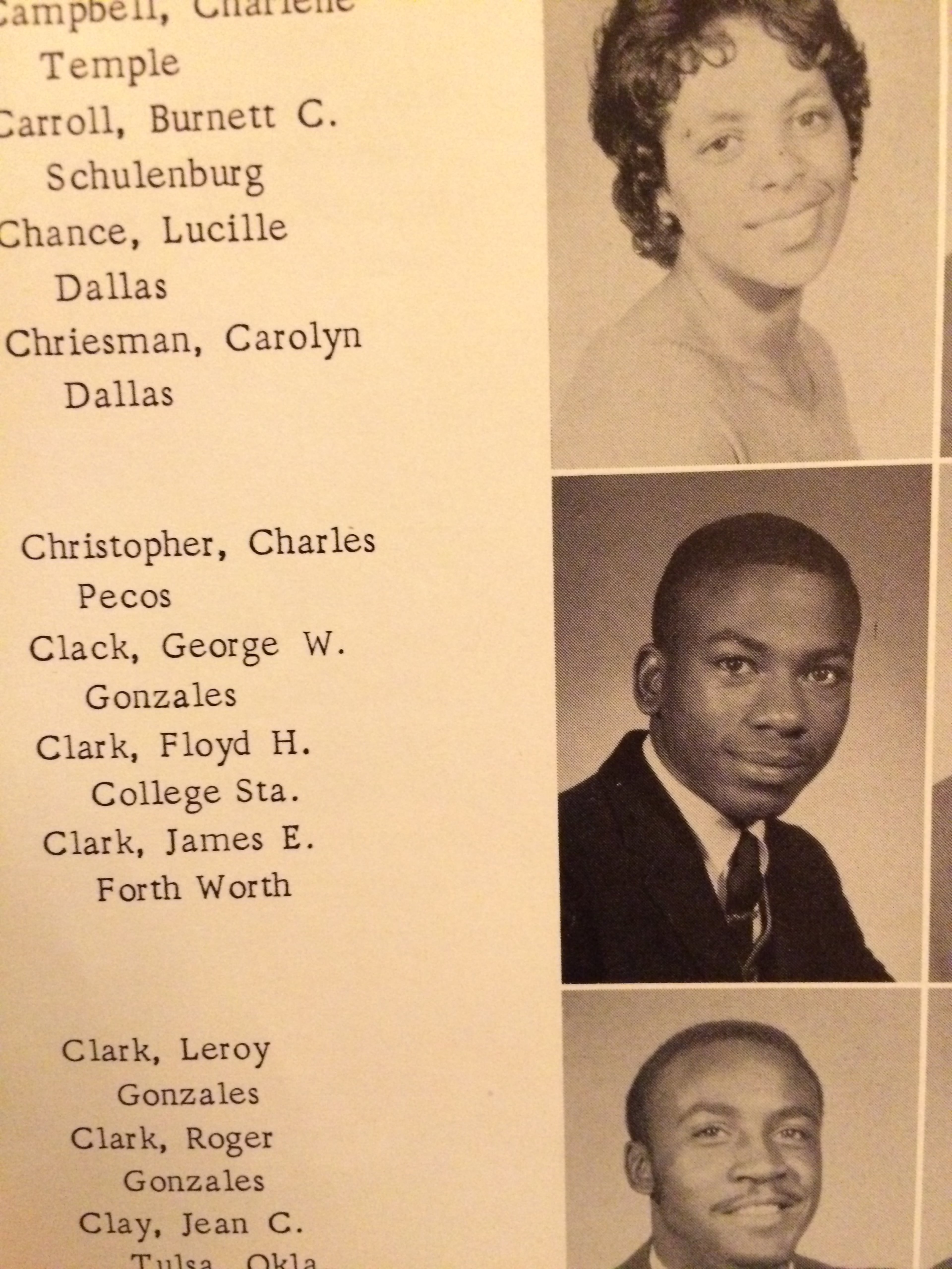 Reginald Christopher's brother, Charles Christopher, joined the Huston-Tillotson family soon after. He graduated in 1965 and followed his brother again. They both have medical degrees from Meharry Medical College.