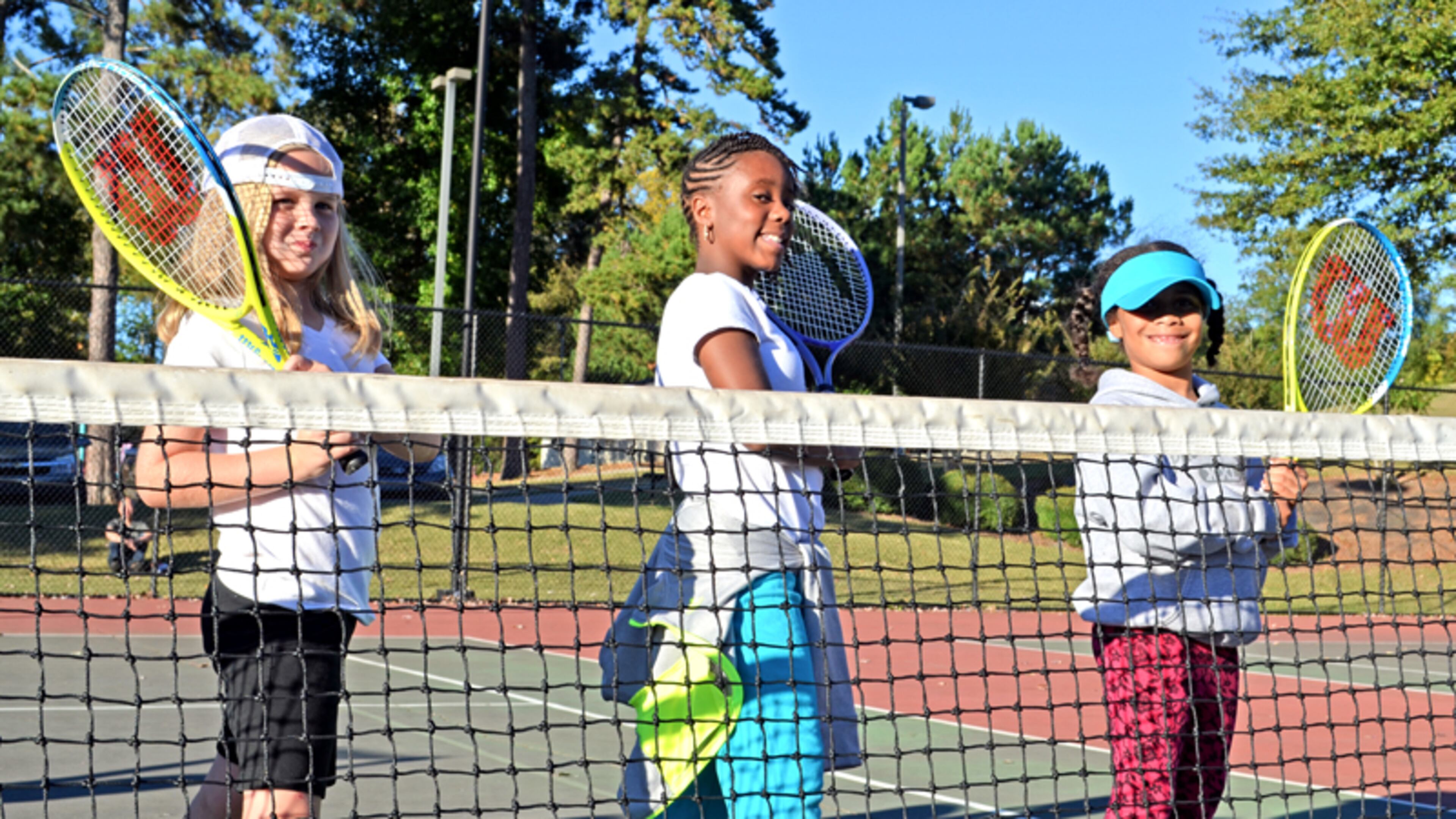 With SPLOST funding from Cobb County, a $4.5 million recreation center will be built in Kennesaw’s Adams Park, 2753 Watts Drive near U.S. 41/Cobb Parkway. Among the many amenities at the 33-acre park now are two lighted tennis courts. (Courtesy of Kennesaw)