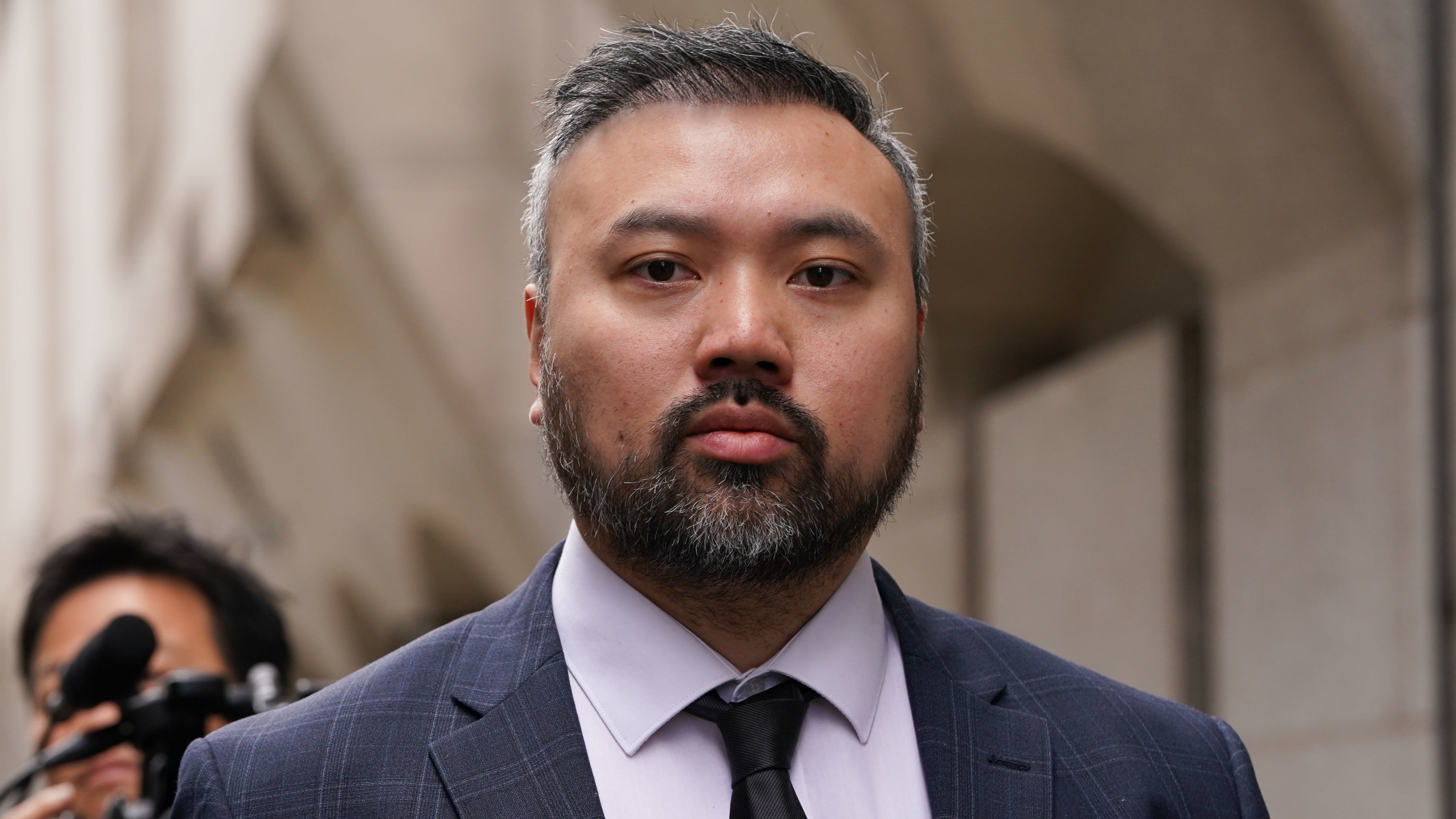 FILE - Peter Wai is seen outside the Old Bailey in London on May 24, 2024. (Lucy North/PA via AP, File)