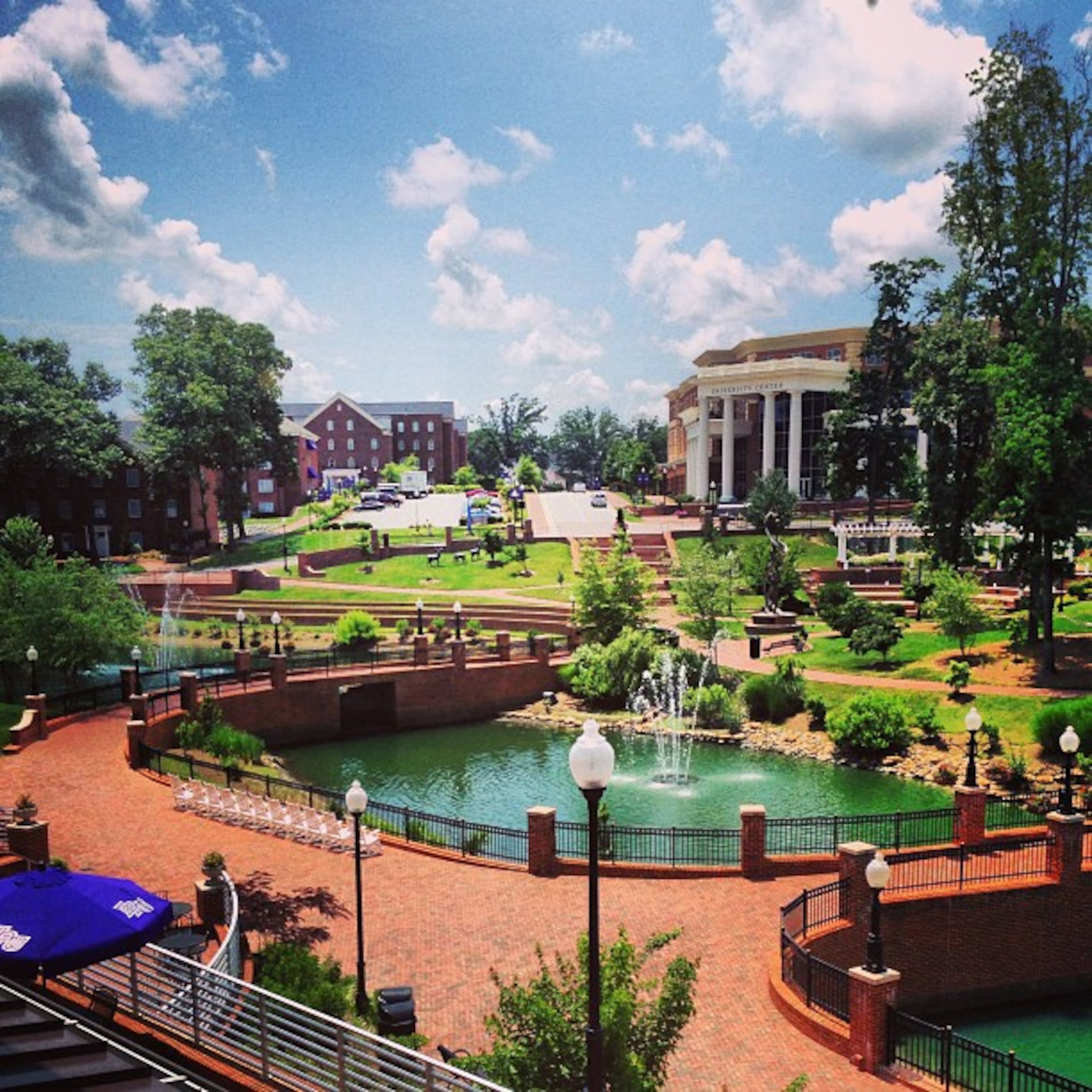 campus at #highpointuniversity in #highpoint #northcarolina