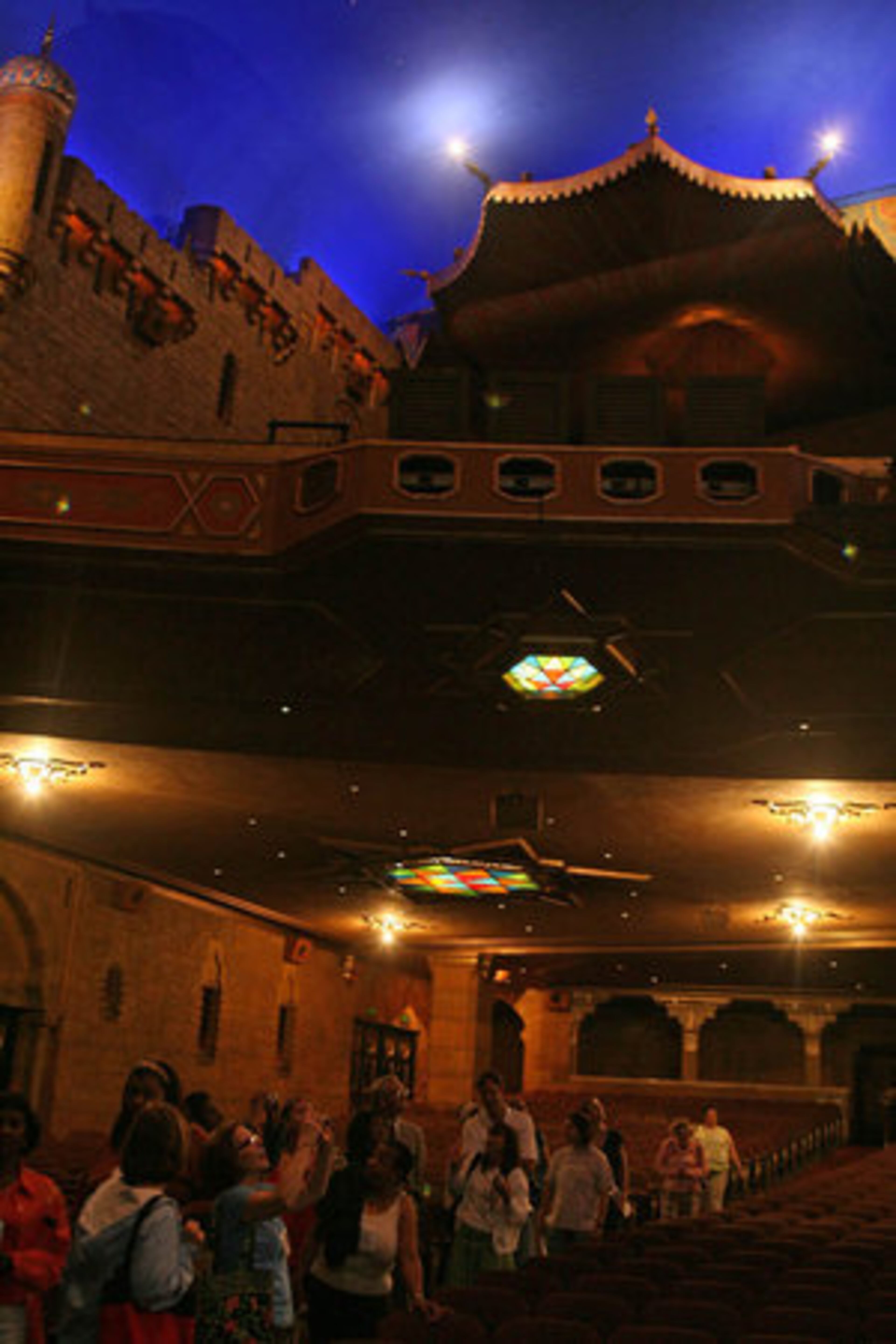 The orchestra level was reserved for white people. The Fox desegregated in 1962, two years before federal law prohibited discrimination in public places.