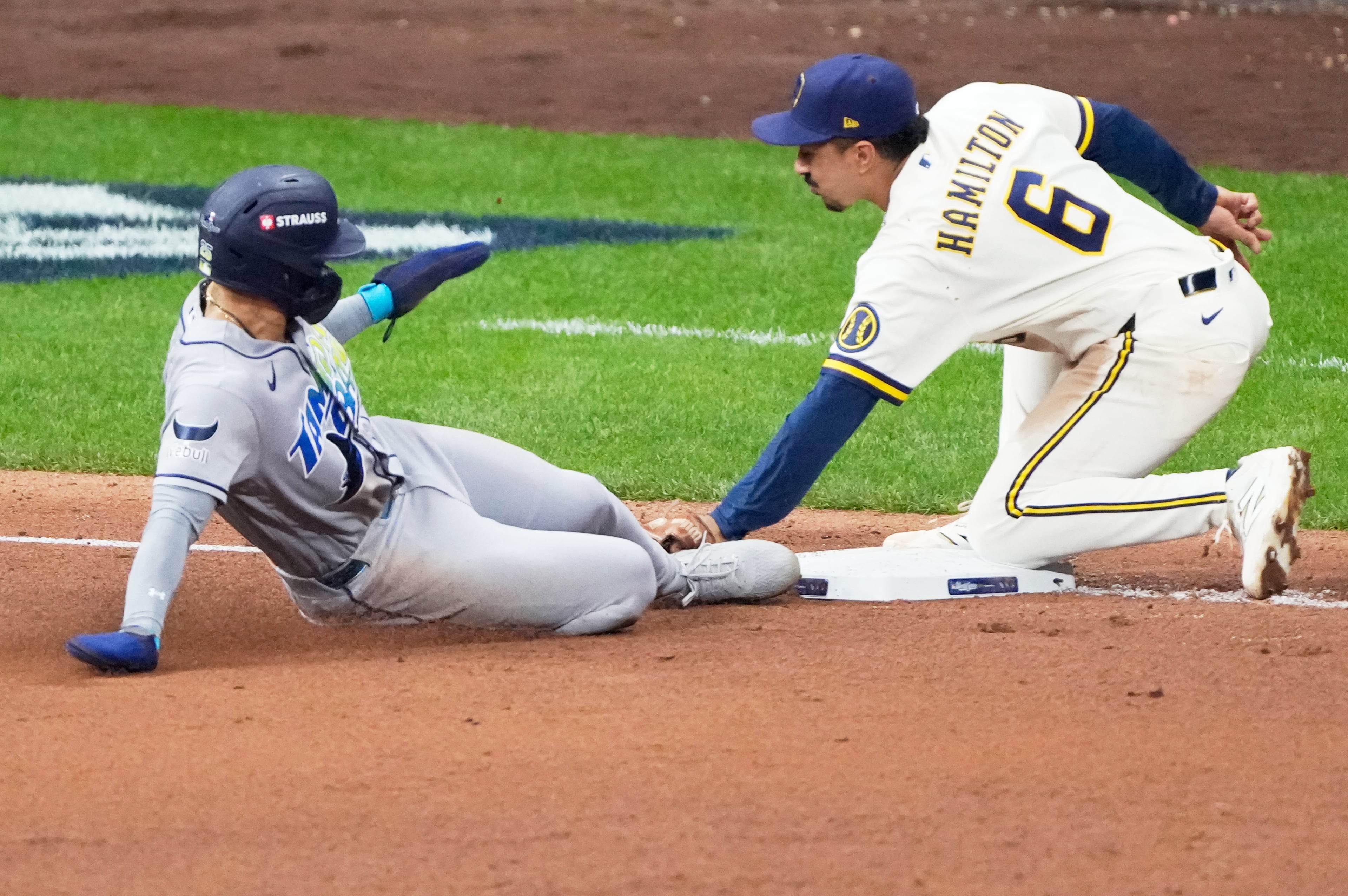 World Series Rays Brewers Baseball