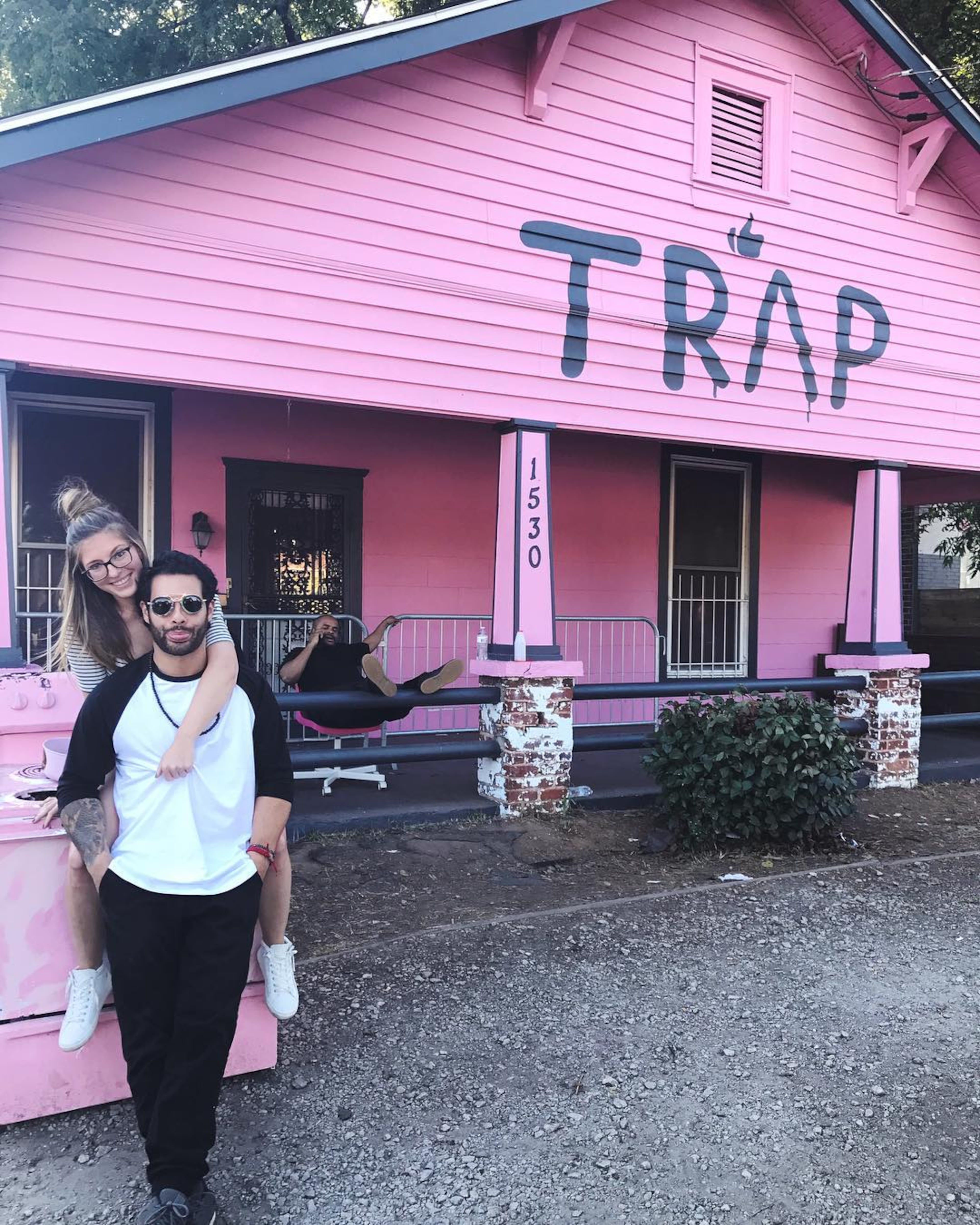 Atlanta's newest landmark, dubbed the Pink Trap House, has caught the attention of people all over the city, thanks to rapper 2 Chainz.