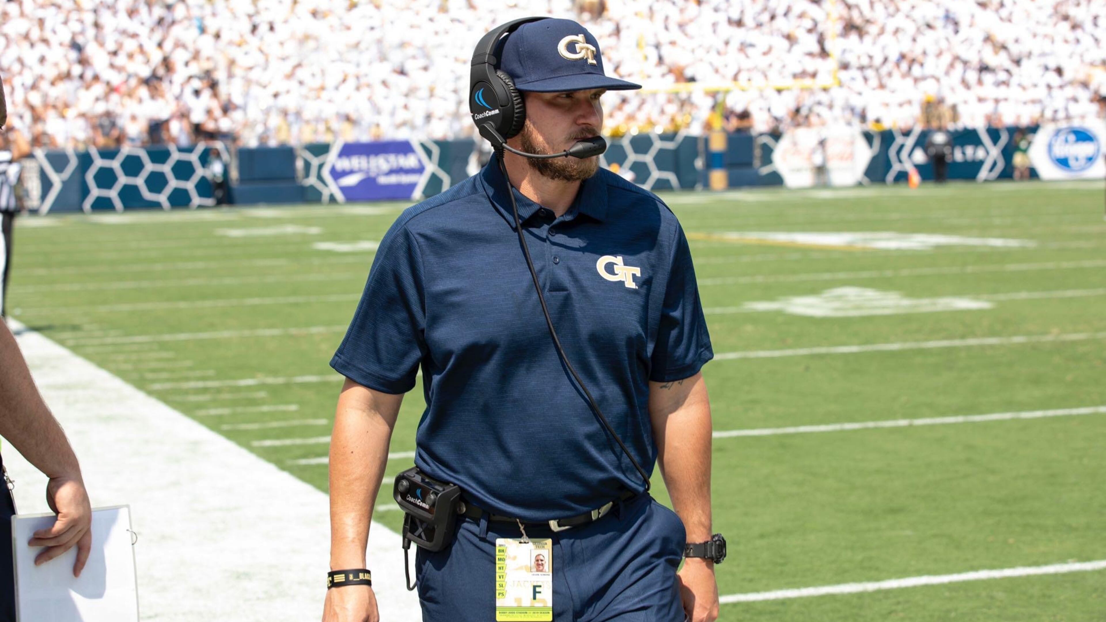 Jason Semore was hired as Georgia Tech's linebackers coach Jan. 1, 2022. Semore was the Valdosta State defensive coordinator in the 2021 season after serving as a defensive analyst at Tech in 2019-20. (Georgia Tech Football)