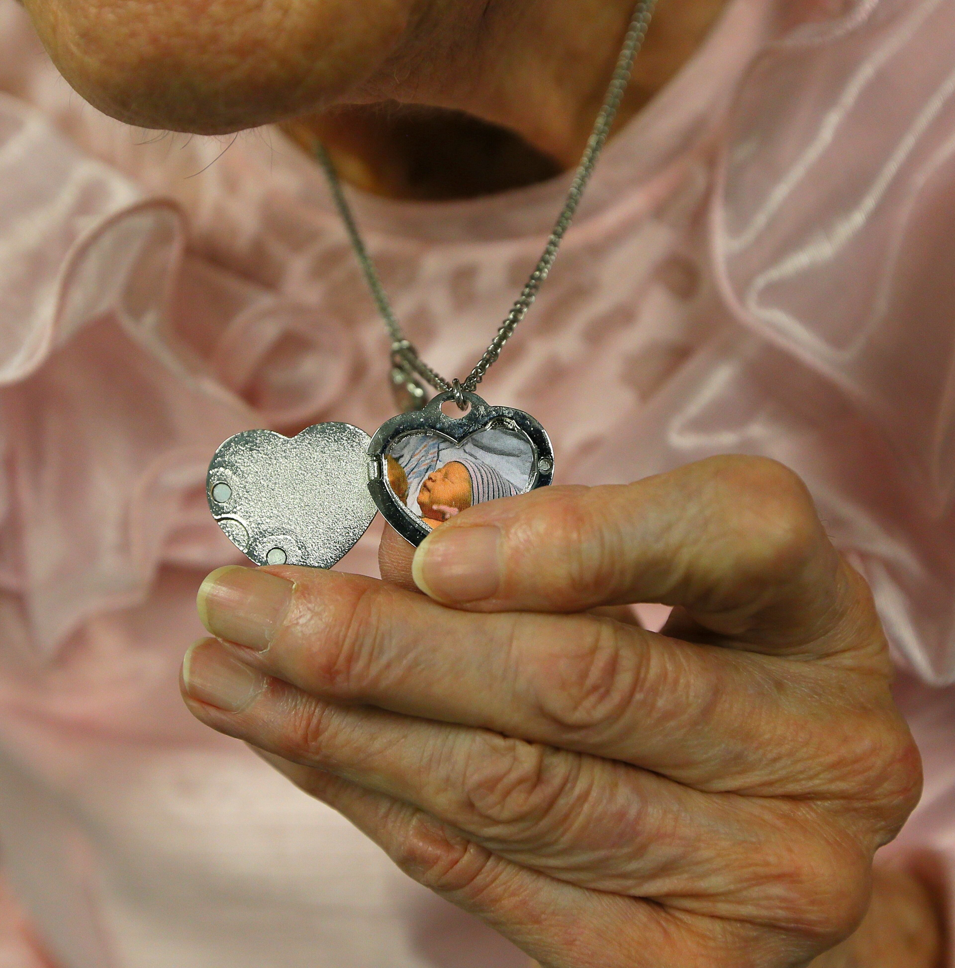 Around her neck, Viener always wears a heart-shaped pendant containing a photo of the “love of her life" – her grandaughter, Amelia.