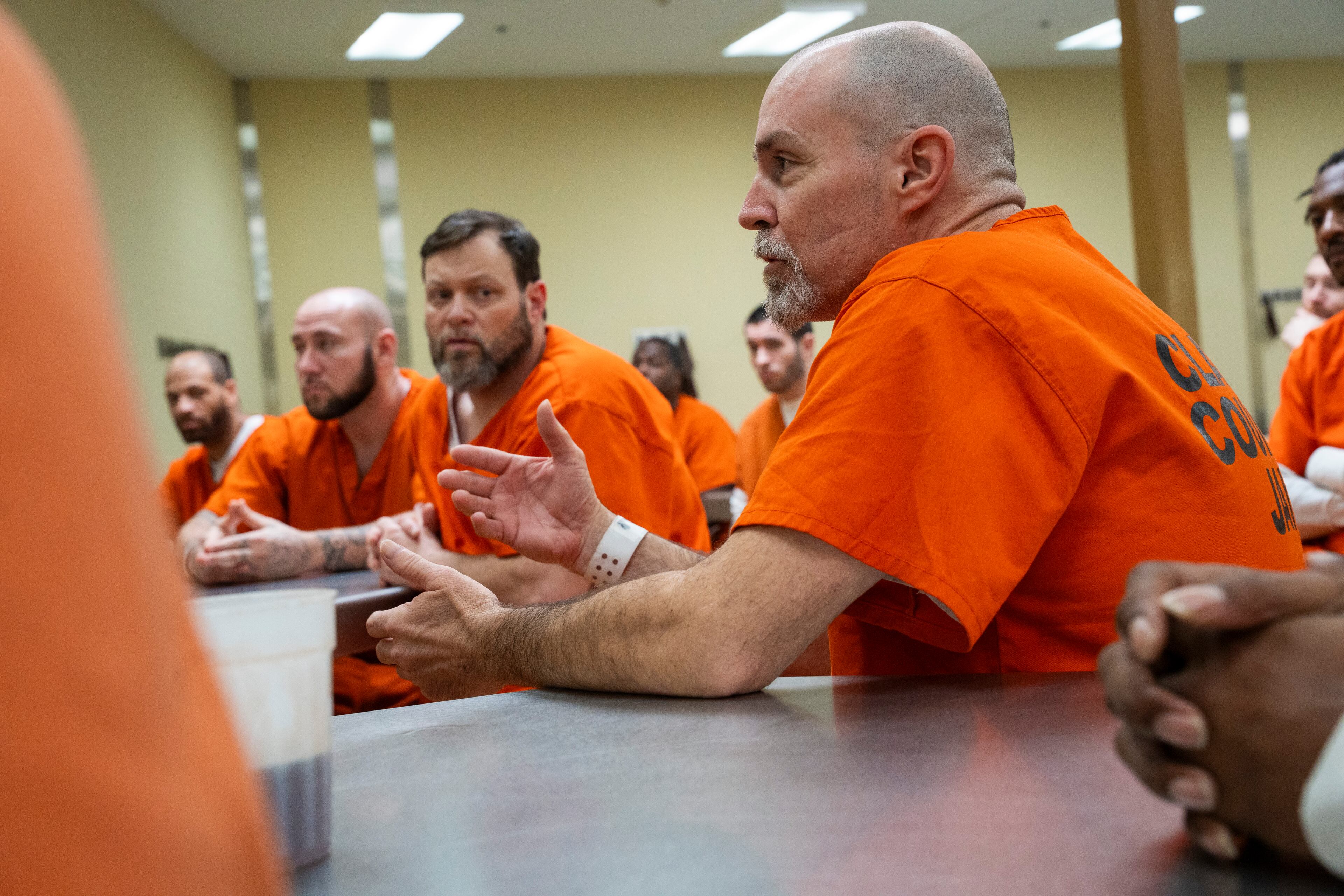 Since the 1990s, Kirby Kesler has cycled in and out of jail and prison — each fresh start undone by old habits. He’s focused on rebuilding trust with family. (Olivia Bowdoin for the AJC)