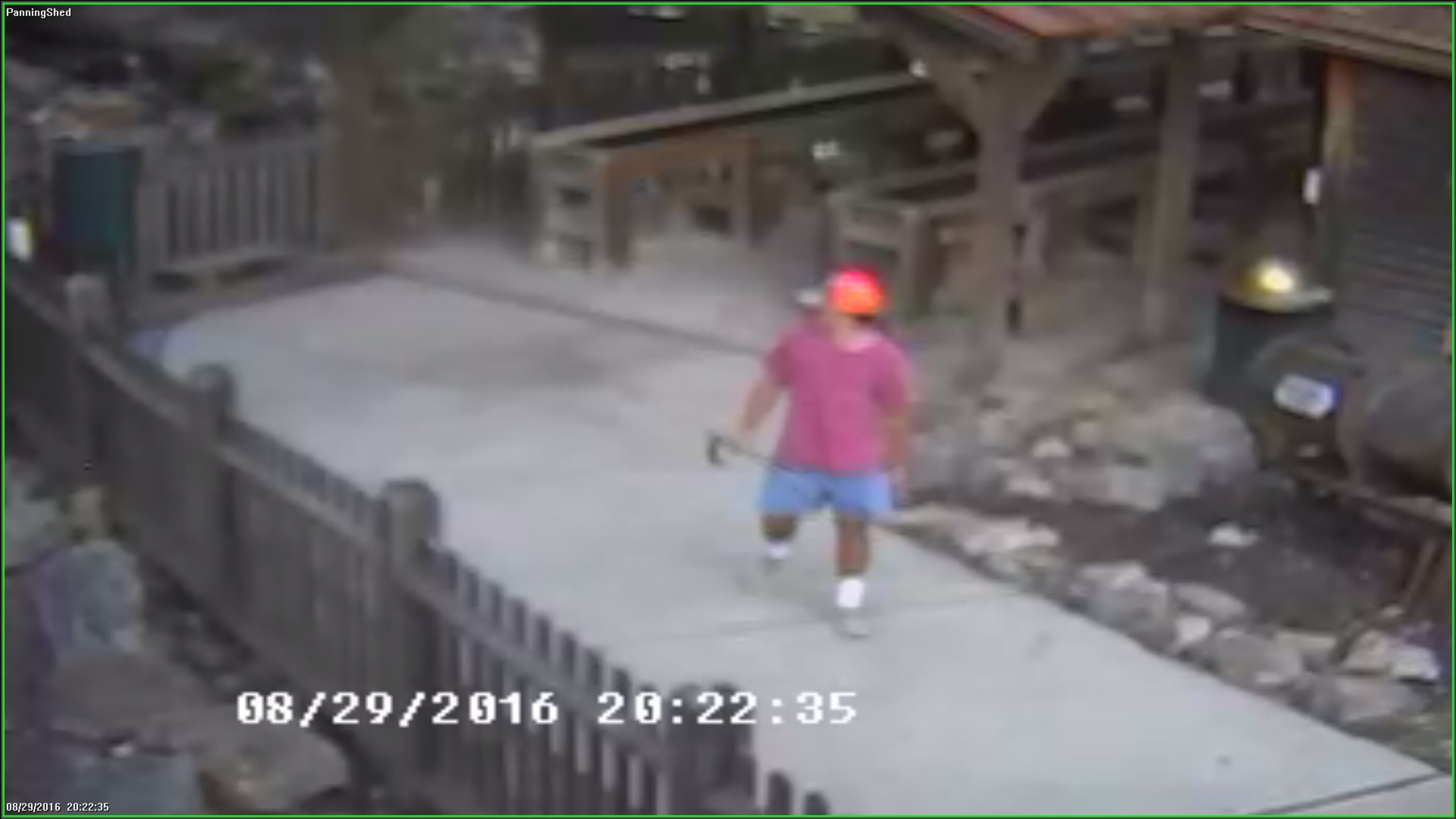 One of three men suspected by Villa Rica officials in a case of stolen Koi fish from a city pond. The alleged theft happened Aug. 29. (Credit: Villa Rica City Manager David Milliron via Facebook)