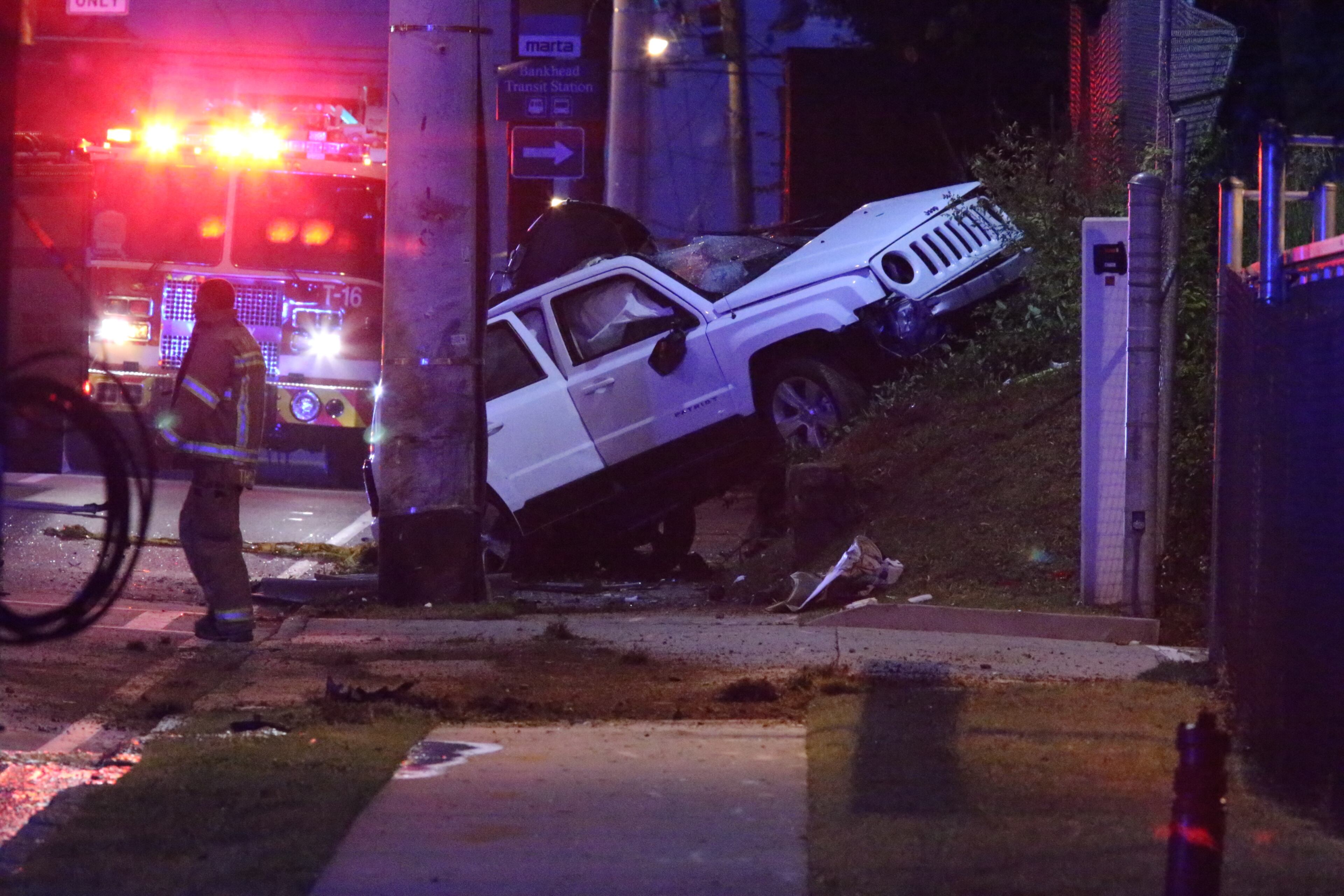 Two people were killed this morning in a wreck in Northwest Atlanta, according to police and news reports. A Jeep Cherokee struck a fire hydrant in the 700 block of Joseph E. Lowery Boulevard, according to police reports.