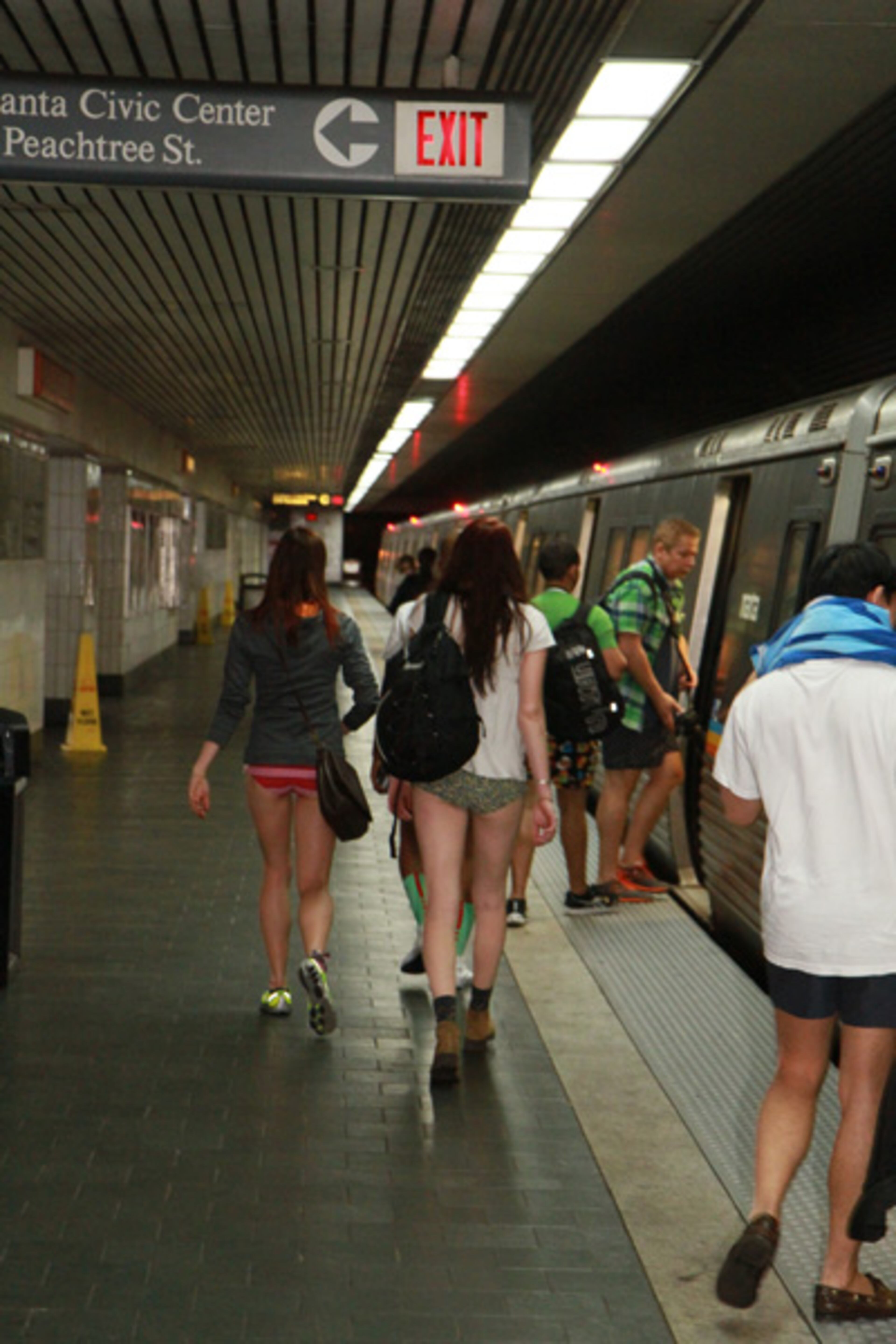 Here are some more photos from the No Pants Subway Ride Atlanta 2013.