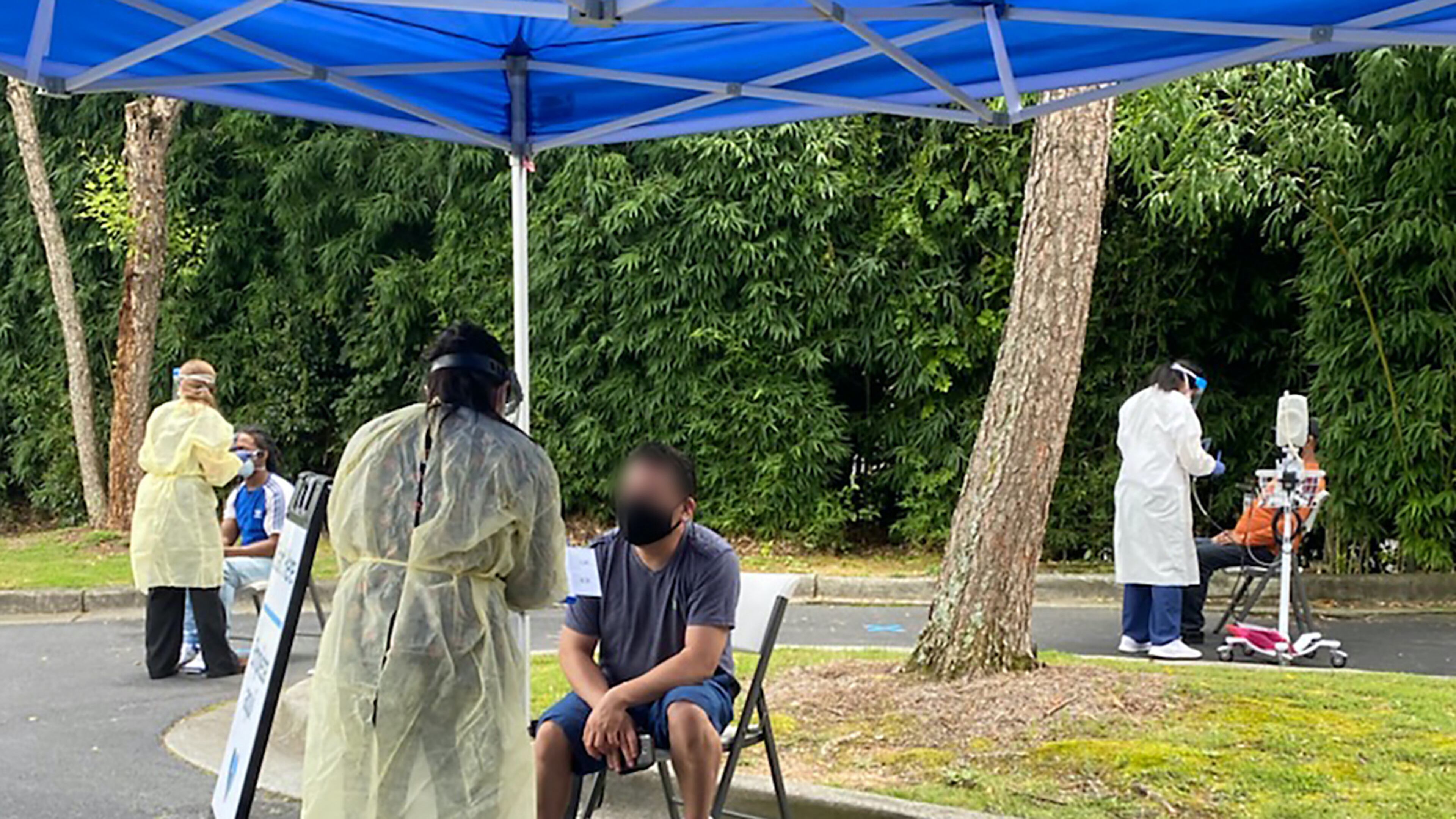 Once their new isolation wing opens in mid-Sept. at their Buford Highway location, Good Samaritan Health Centers of Gwinnett will no longer need to screen patients in the parking lot. (Courtesy Good Samaritan Health Centers of Gwinnett)