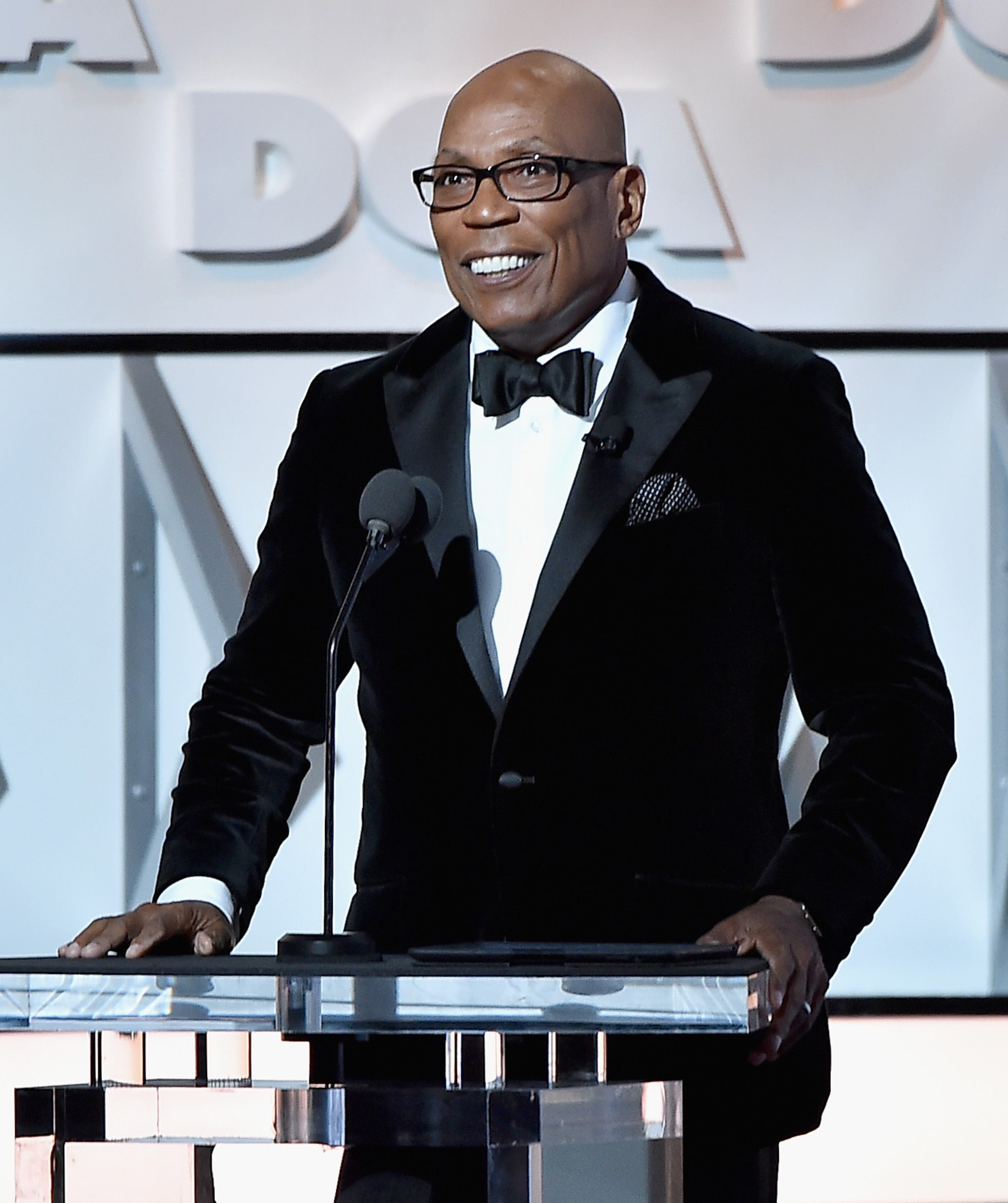 BEVERLY HILLS, CA - FEBRUARY 04: DGA President Paris Barclay onstage during the 69th Annual Directors Guild of America Awards at The Beverly Hilton Hotel on February 4, 2017 in Beverly Hills, California. (Photo by Alberto E. Rodriguez/Getty Images for DGA)