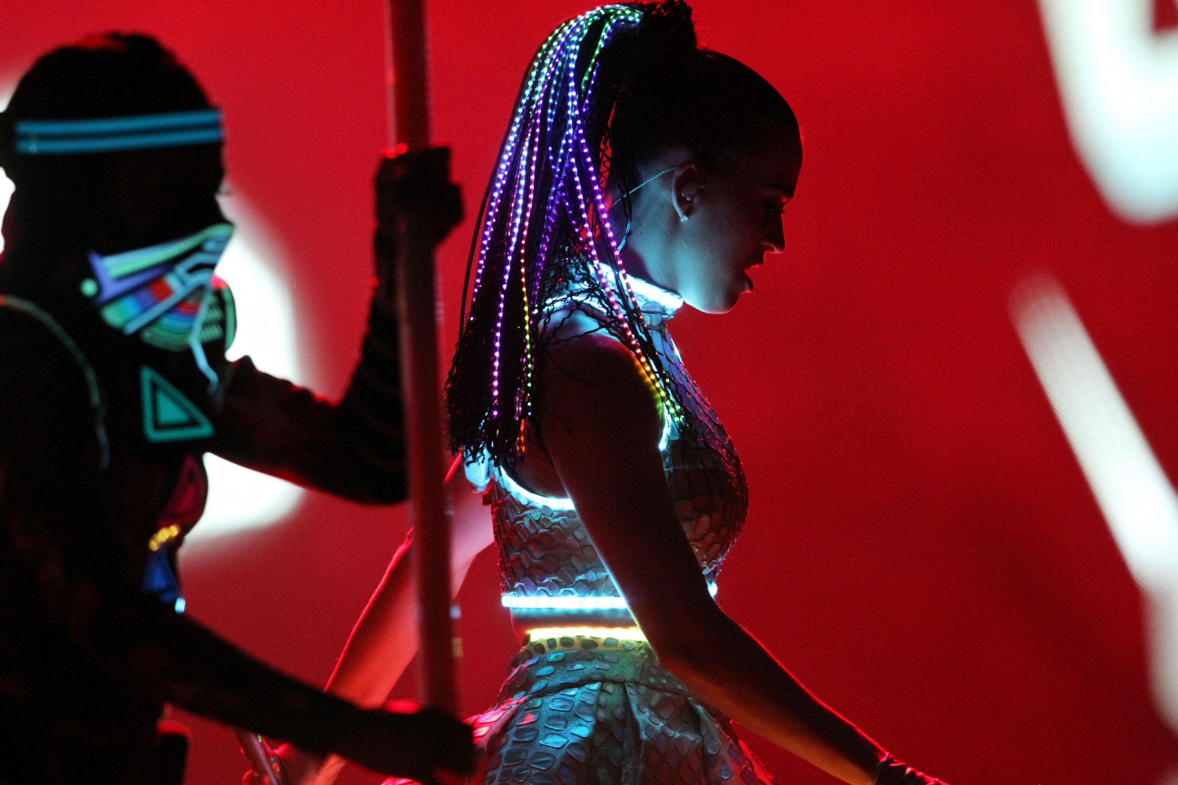 Katy Perry energized a sold out Philips Arena crowd Saturday night on her Prismatic World Tour stop; Capital Cities and Ferras were the opening acts. Perry has received eleven Grammy nominations. Billboard called her 2012's Woman of the Year. She has been listed in the Forbes "Top-Earning Women In Music" for 2011, 2012, and 2013. Katy Perry is the only artist to spend 69 consecutive weeks in the top ten of the Hot 100. She has sold more than 11 million albums and 81 million singles worldwide, making her one of the best-selling artists of all time. Robb D. Cohen/RobbsPhotos.com Robb D. Cohen/RobbsPhotos.com