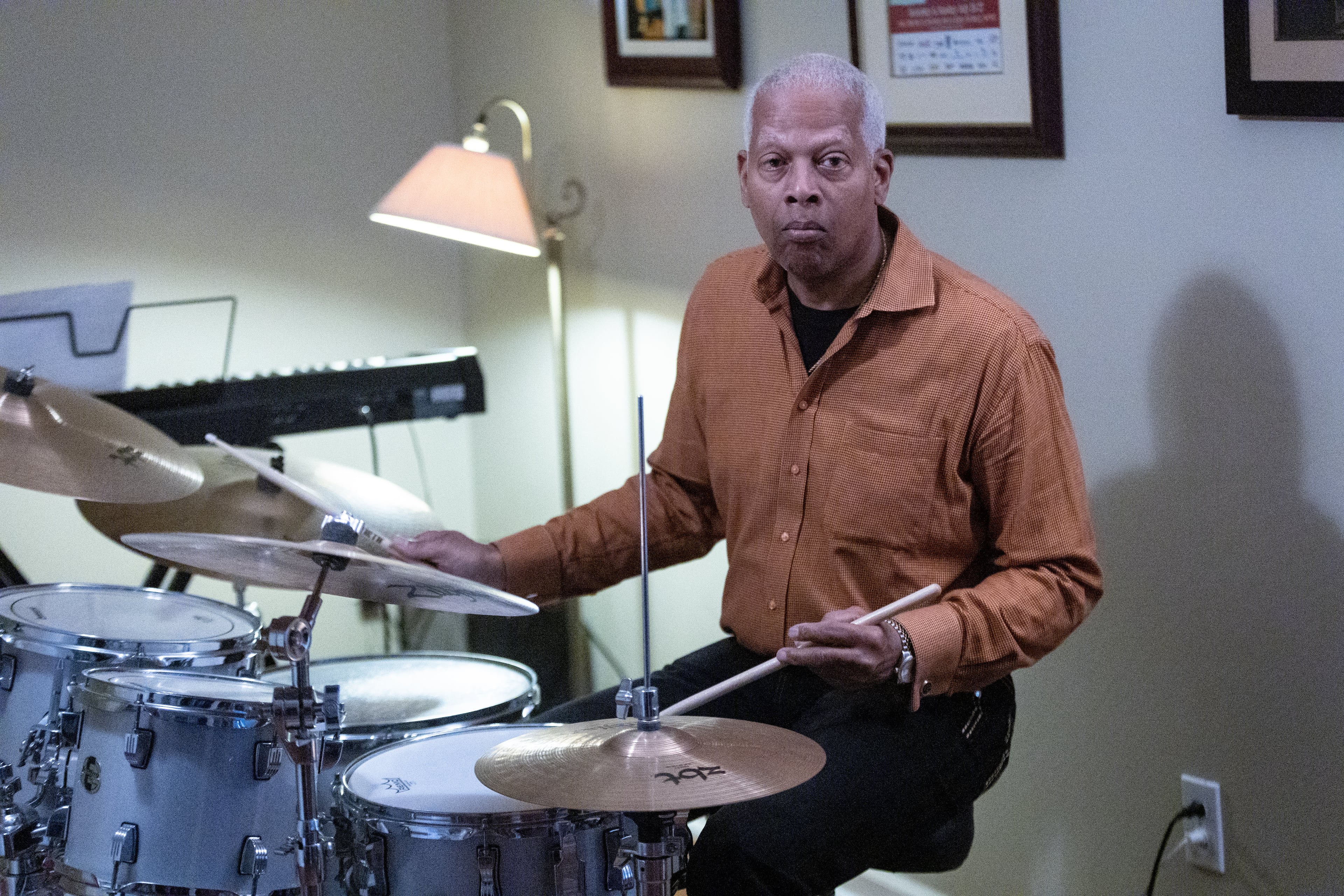 U.S. Hank Johnson, D-Lithonia, has the musical chops to accompany any rendition of "Happy Birthday."