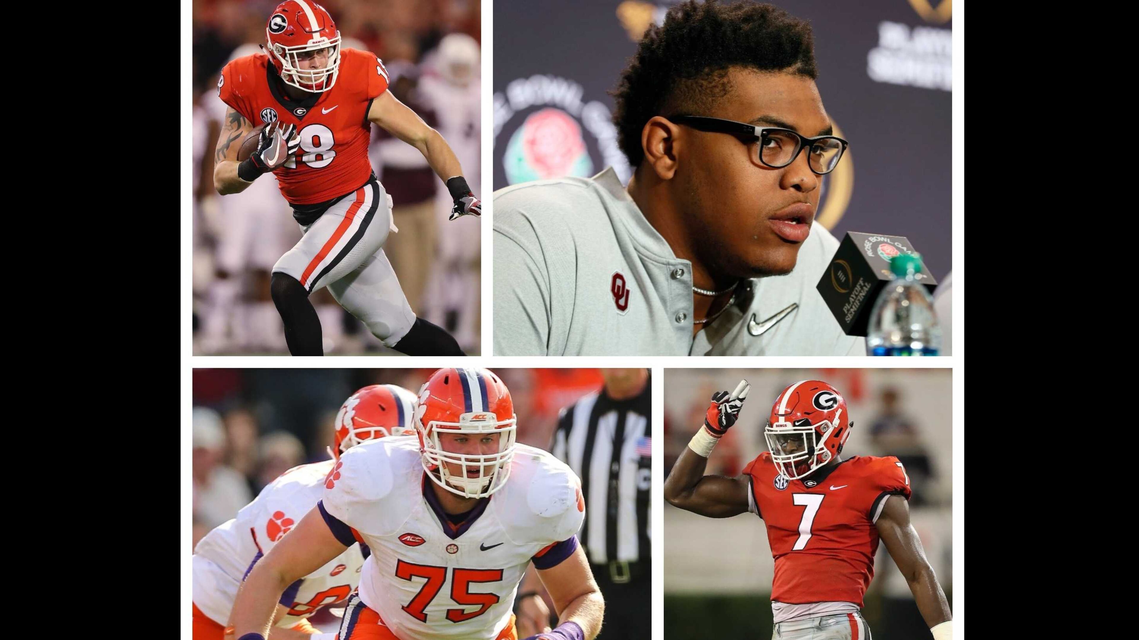 The College Football Playoff will feature 13 players from Gwinnett County, including linebackers and a tight end at Georgia, and solid offensive linemen at Oklahoma and Clemson.