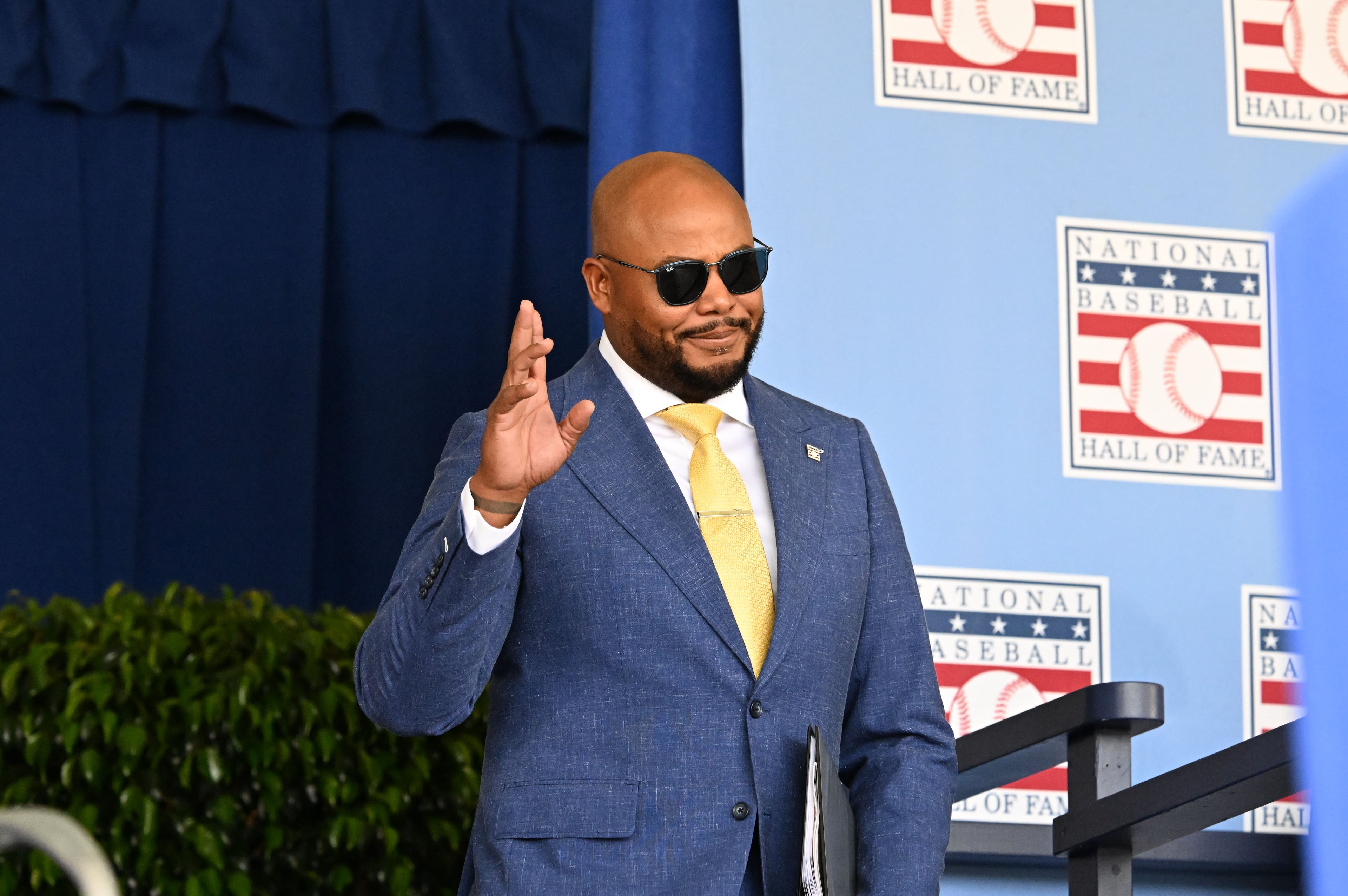 Andruw Jones inducted into Baseball Hall of Fame, Induction Ceremony